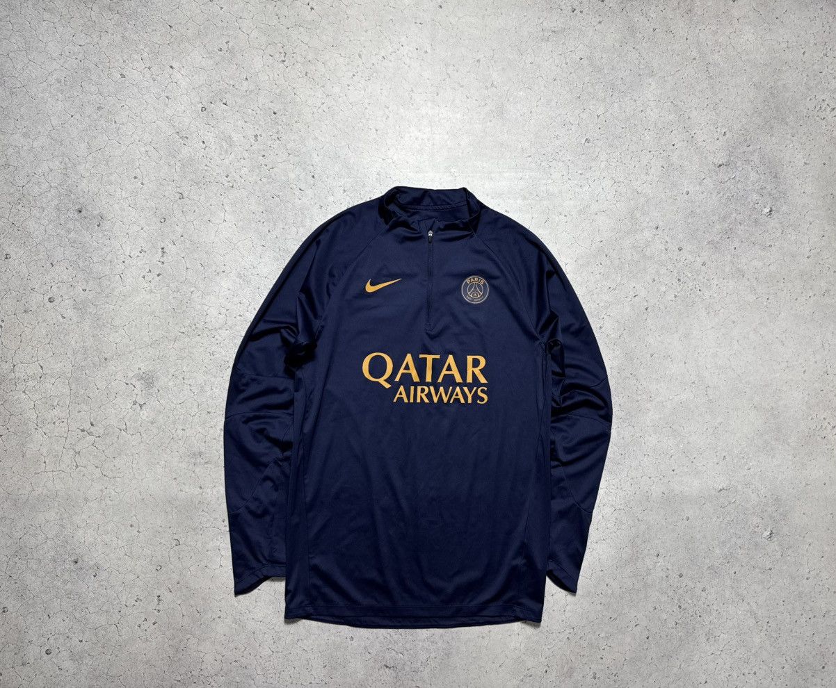 Nike Nike FC PSG Paris Saint Germain Nylon Football Sweatshirt Size US S / EU 44-46 / 1 - 1 Thumbnail