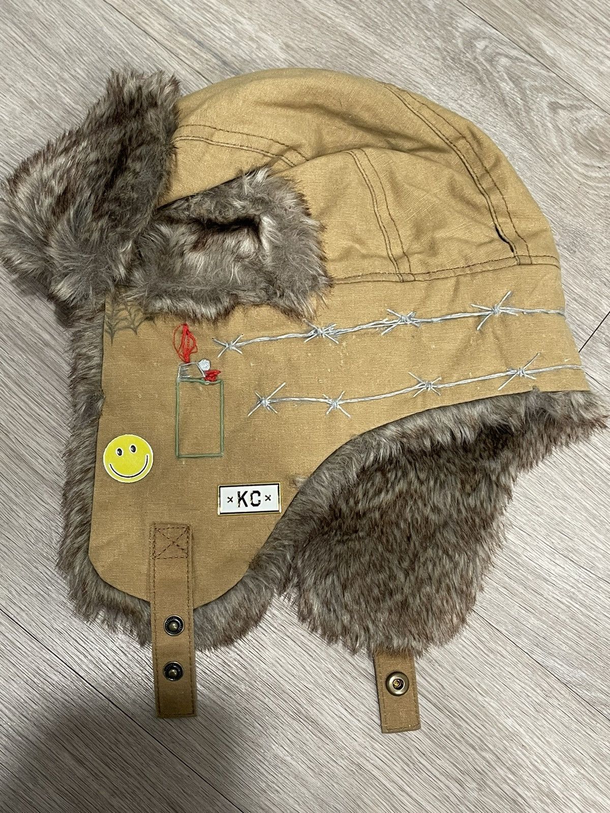 Other Reworked Russian Trapper Hat Size ONE SIZE - 1 Thumbnail