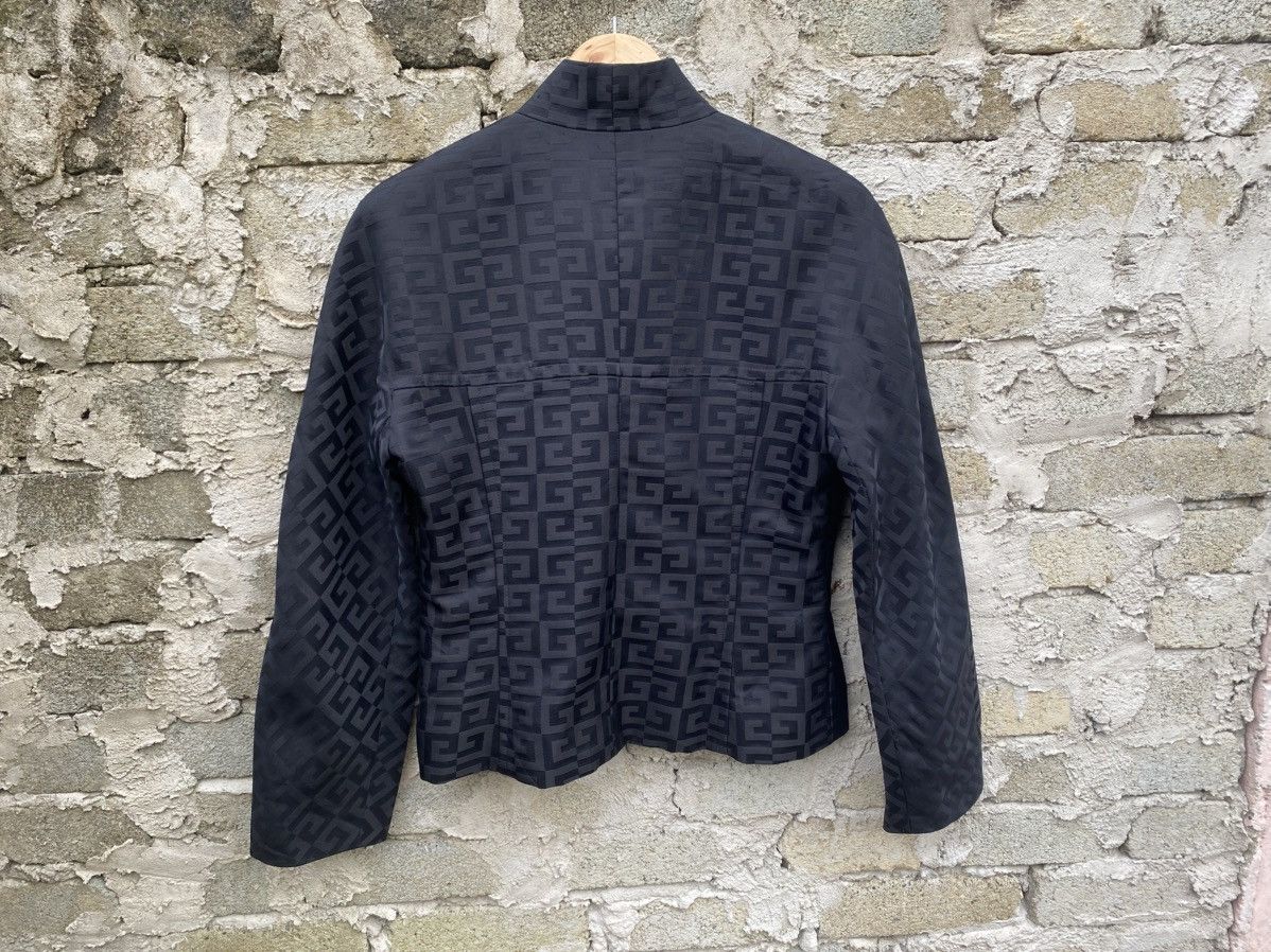 Givenchy Givenchy Vintage Zip Up Monogram Jacket Size S / US 4 / IT 40 - 2 Thumbnail