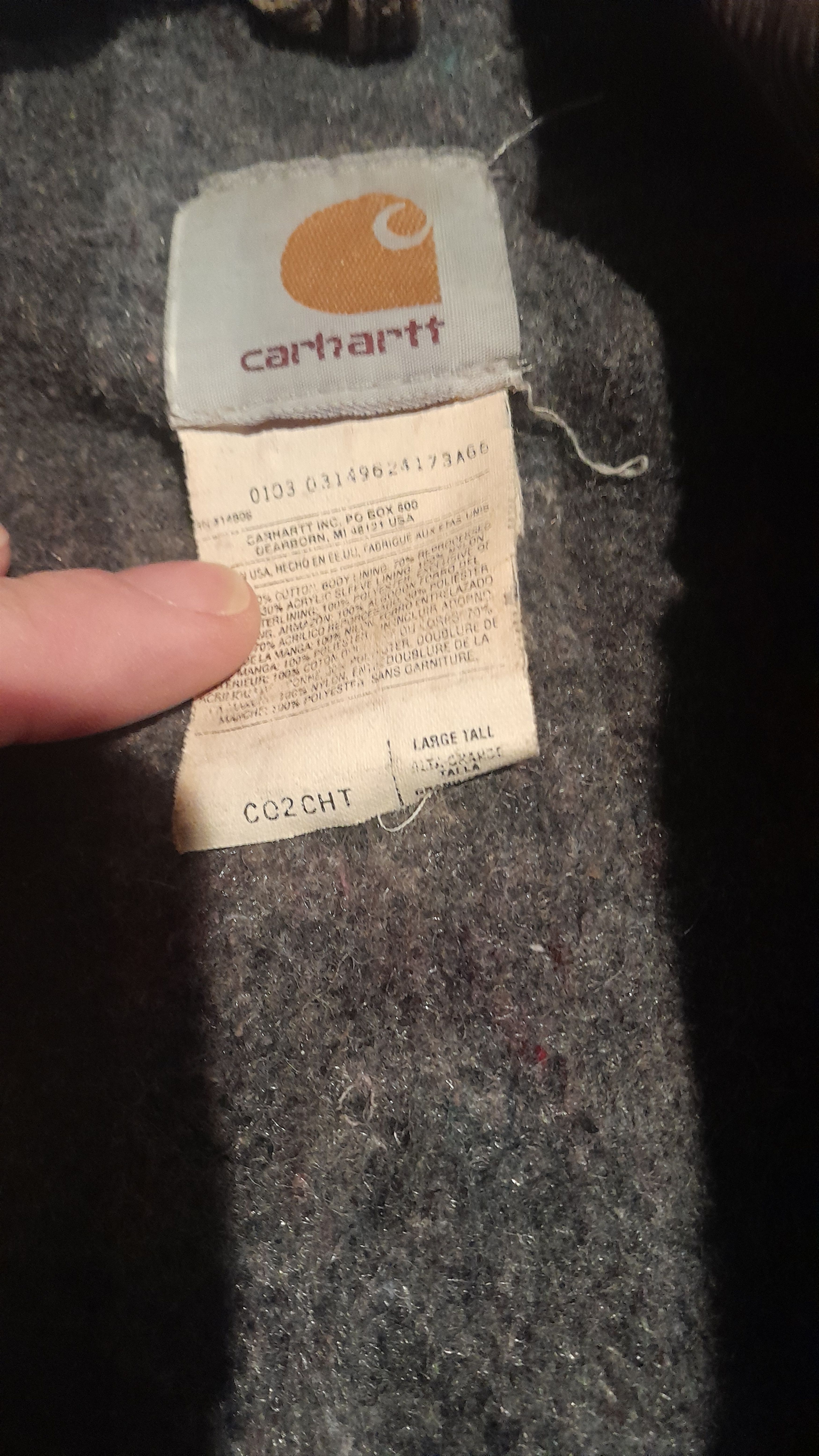 Carhartt Vintage Y2K Carhartt C02 CHT chore coat Size US L / EU 52-54 / 3 - 3 Thumbnail