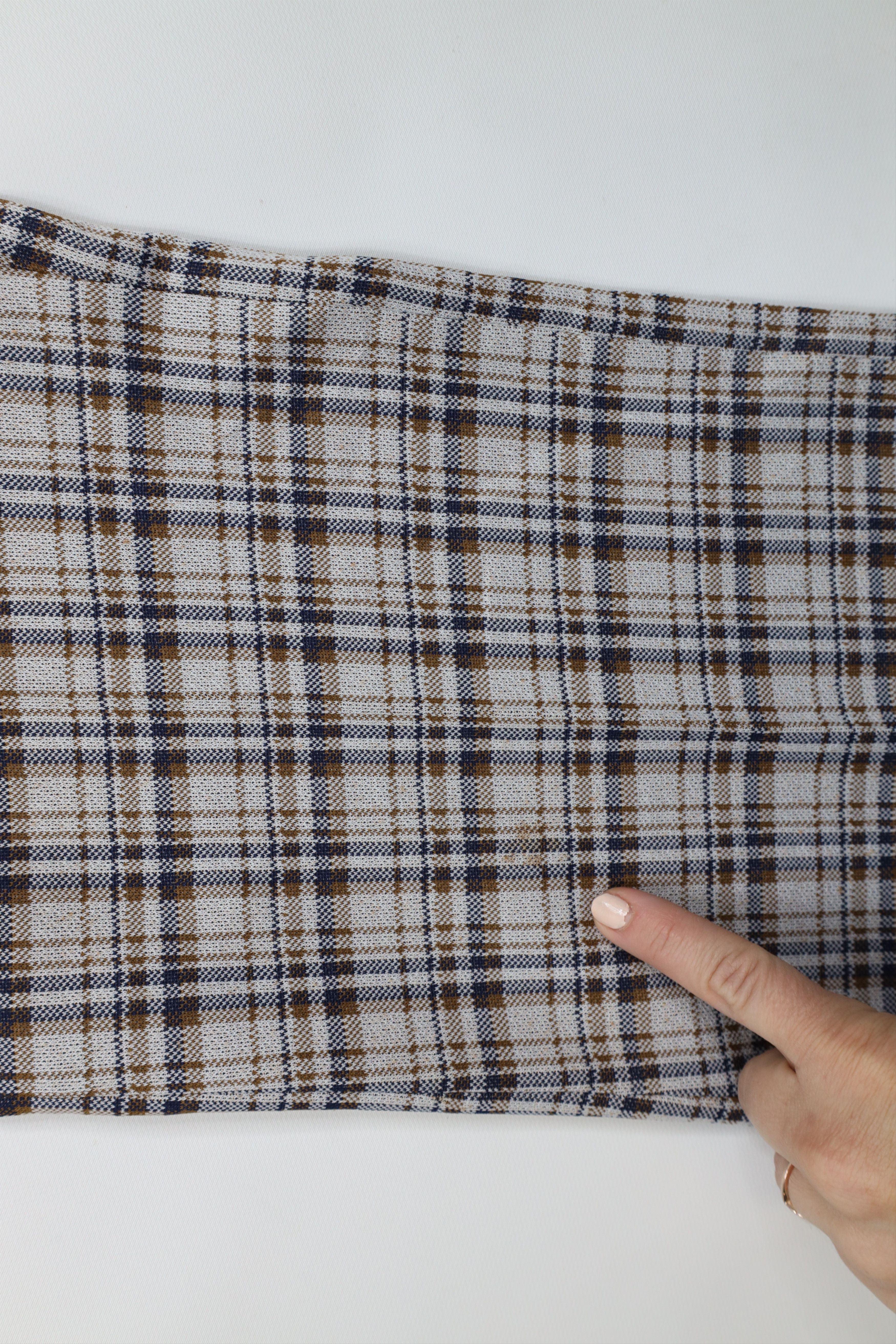 Vintage Vintage 60s 70s Streetwear Wide Leg Bell Bottoms Pants Plaid Size US 38 / EU 54 - 5 Thumbnail