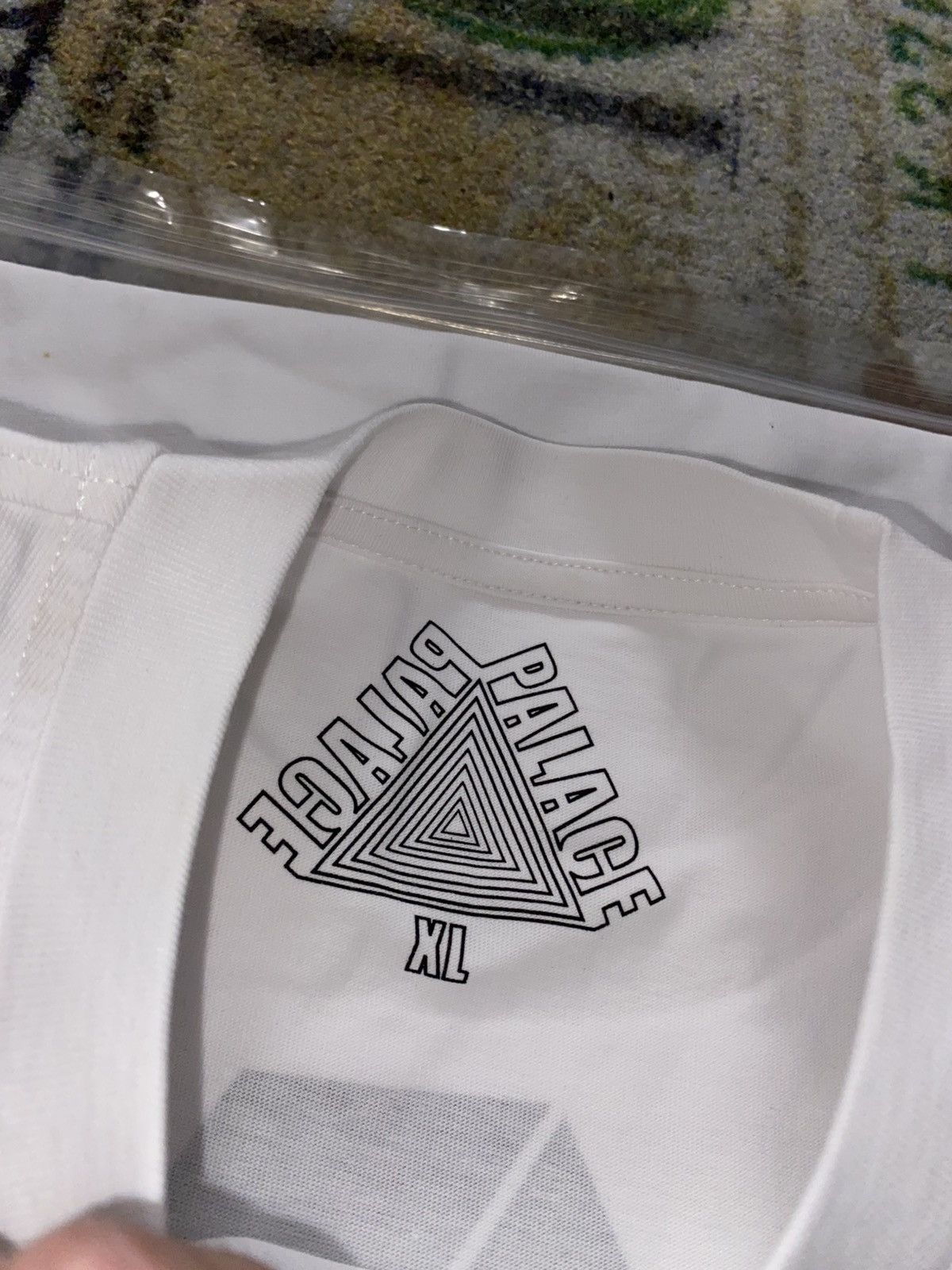 Palace Palace Ripped T-Shirt White Size US XL / EU 56 / 4 - 5 Thumbnail