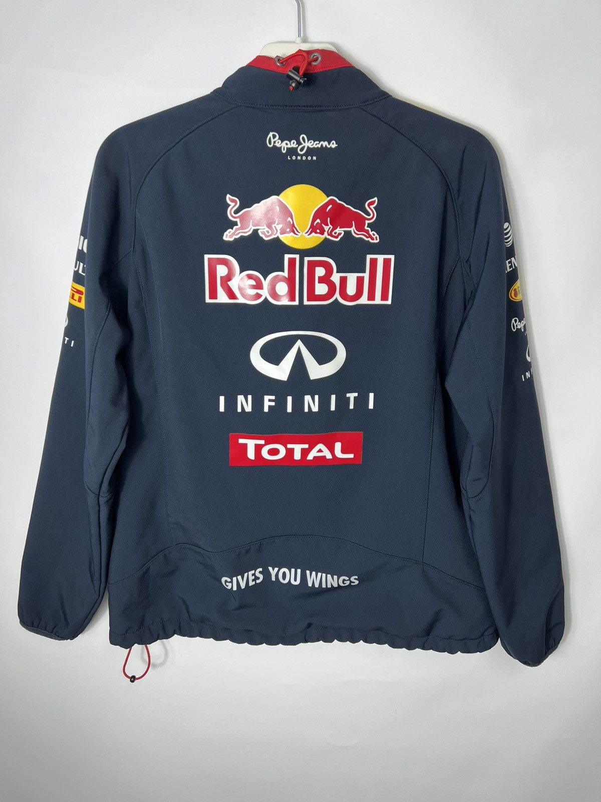 Pepe Jeans Vintage Pepe Jeans Red Bull Infiniti Softshell Racing Jacket Size US S / EU 44-46 / 1 - 10 Thumbnail