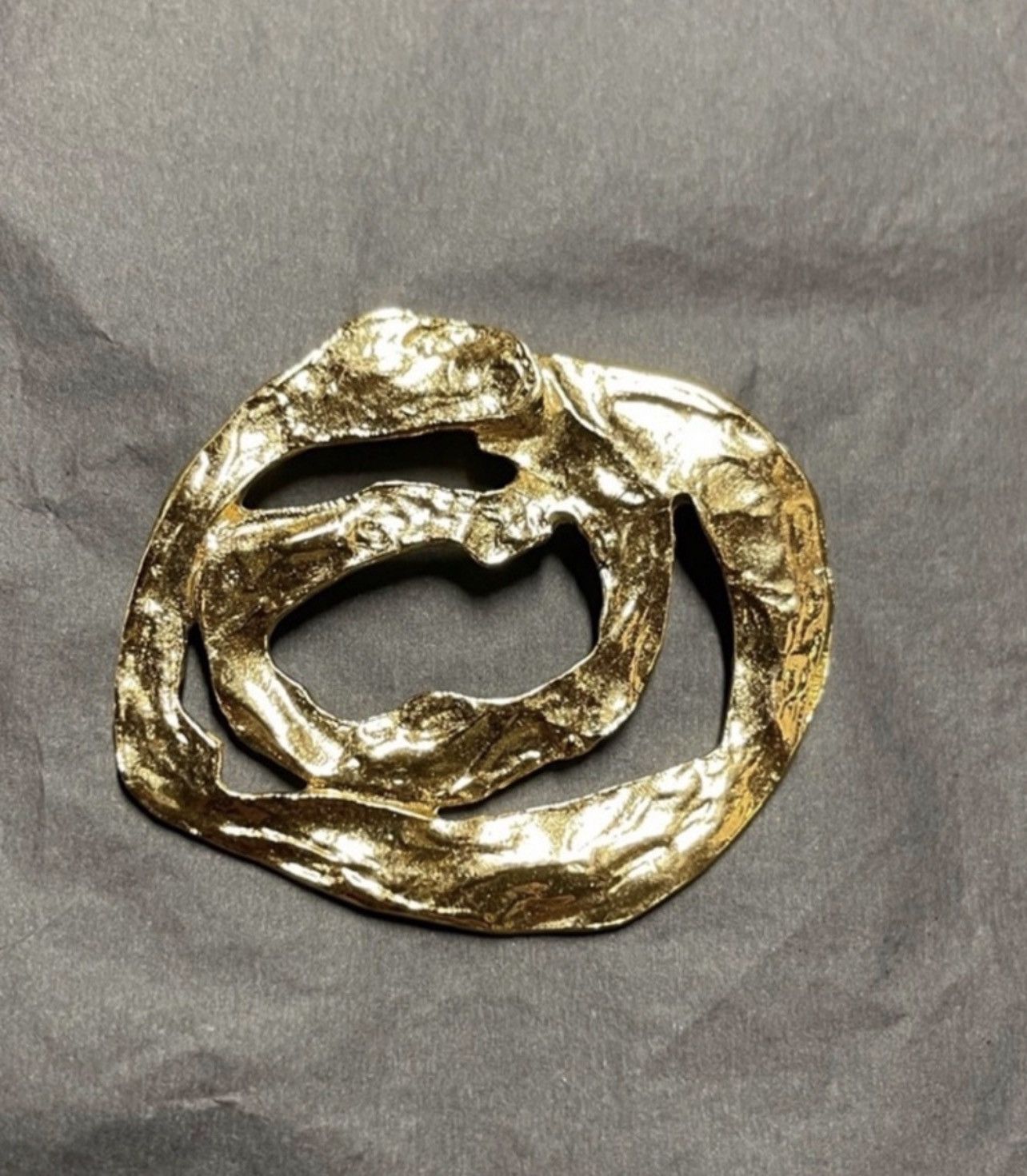 Yves Saint Laurent Vintage Yves St. Laurent YSL Modernist Sculptural Brooch Size ONE SIZE - 1 Thumbnail