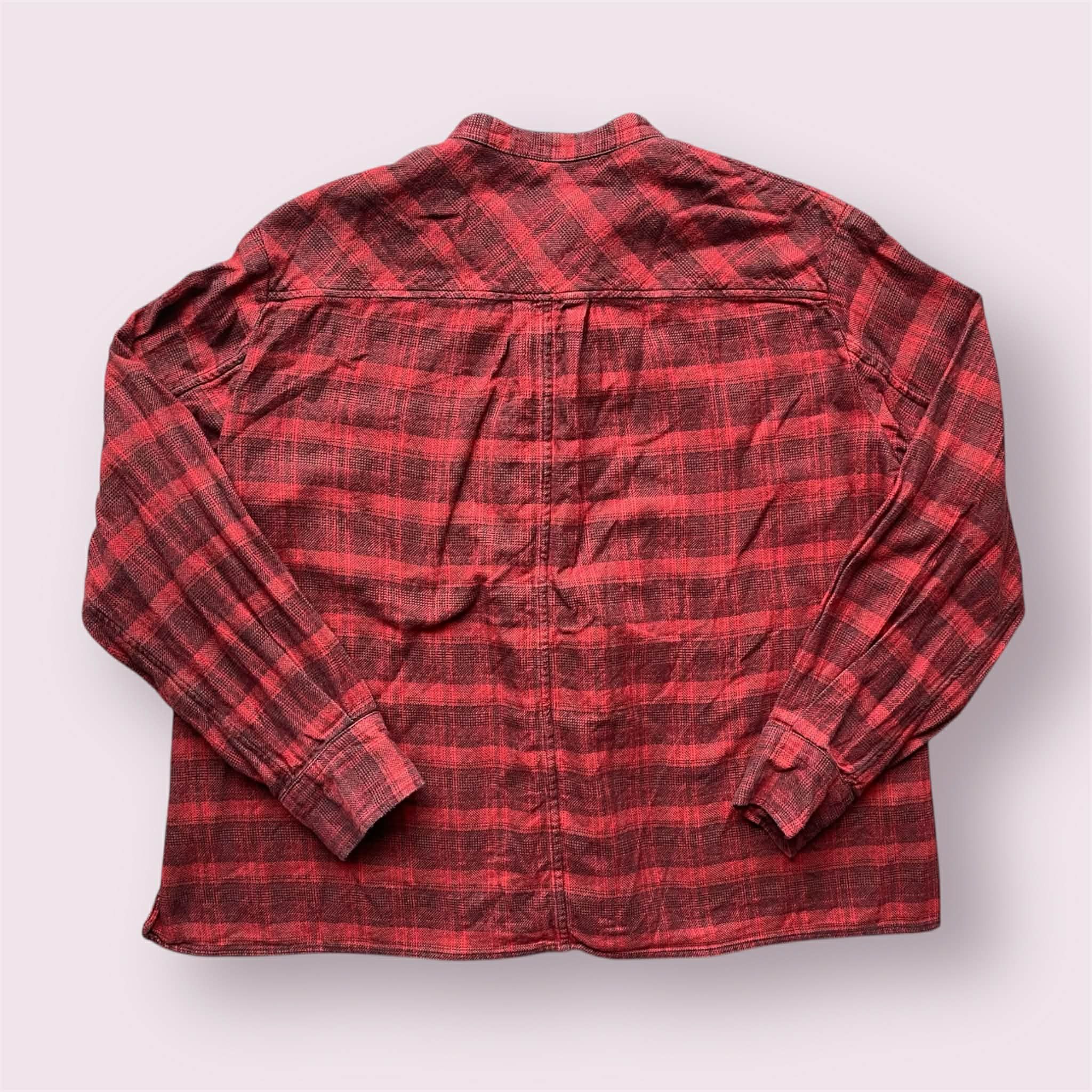 Isabel Marant Etoile Isabel Marant Etoile Red Boxy Button Up Shirt Oversized Size XS / US 0-2 / IT 36-38 - 2 Thumbnail