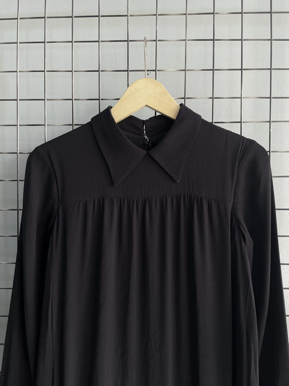 Prada PRADA Midi Dress 2017 Knee-Length Black Size S / US 4 / IT 40 - 4 Thumbnail