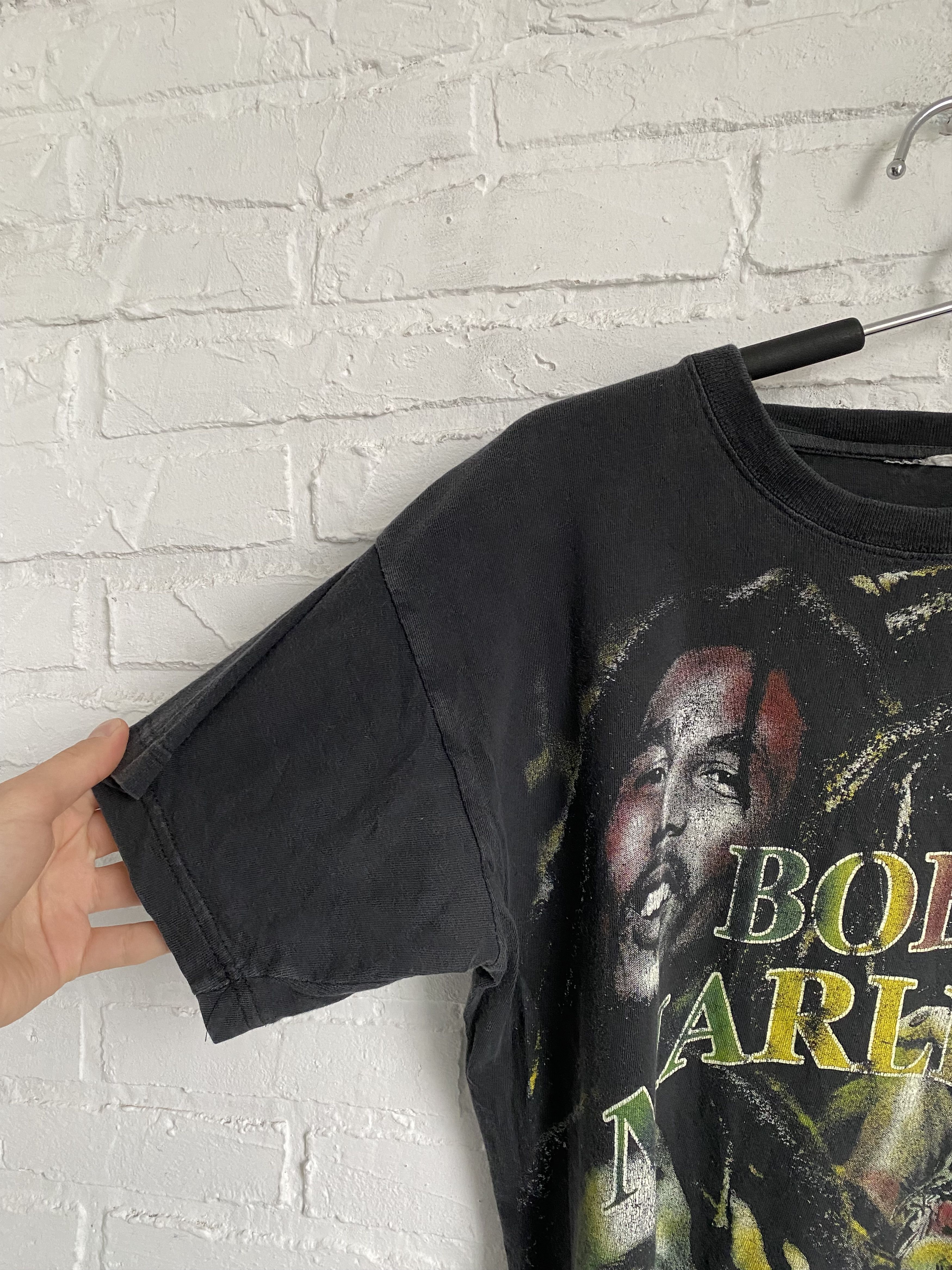 Band Tees × Bob Marley × Vintage Vintage 2001 Bob Marley Reggae music t-shirt Size US M / EU 48-50 / 2 - 5 Thumbnail