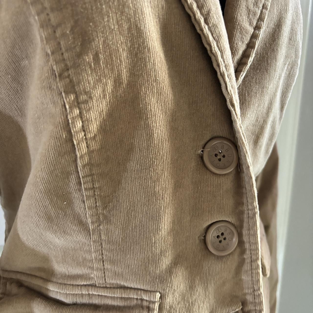 BB Dakota BB Dakota Brown Button-Up Blazer Coat Size L / US 10 / IT 46 - 2 Thumbnail