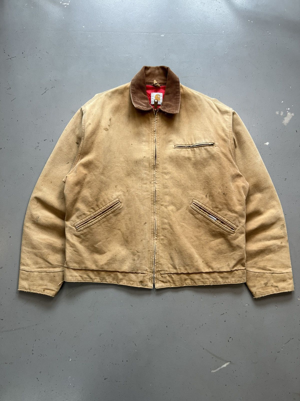 Carhartt × Vintage Dusty tan vintage carhartt quilted line Detroit - L Size US L / EU 52-54 / 3 - 1 Thumbnail
