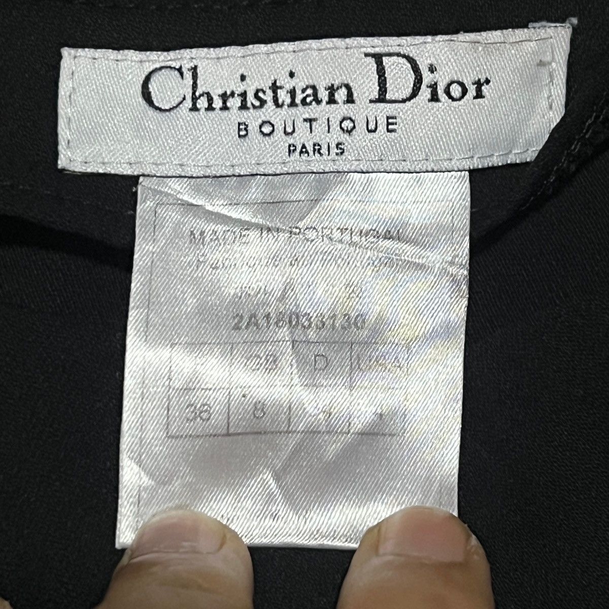Christian Dior Monsieur × Designer CHRISTIAN DIOR SKIRT Size 27" / US 4 / IT 40 - 2 Thumbnail