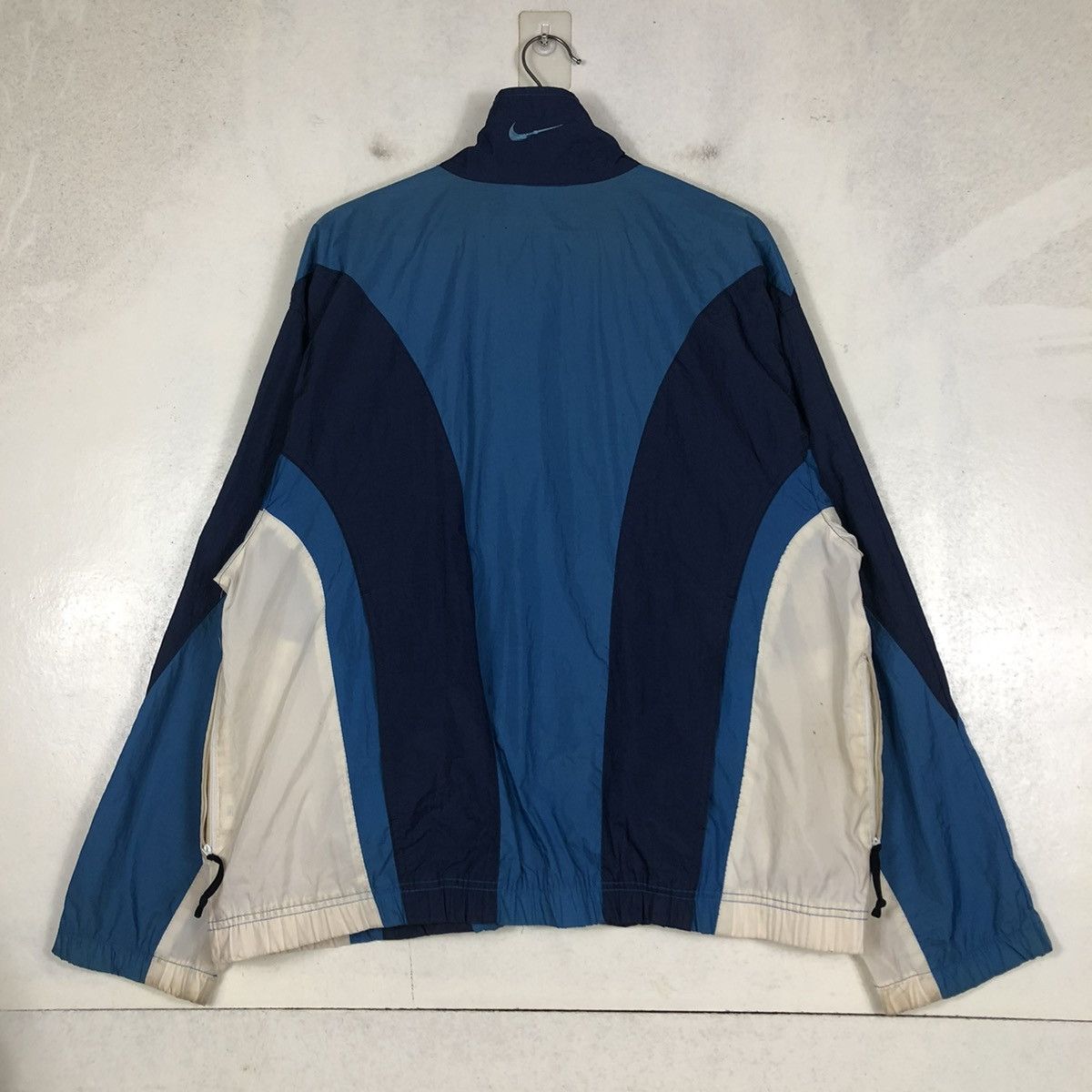 Nike 📌VINTAGE NIKE WINDBREAKER ANORAK JACKET BIG SWOOSH Size US M / EU 48-50 / 2 - 10 Thumbnail
