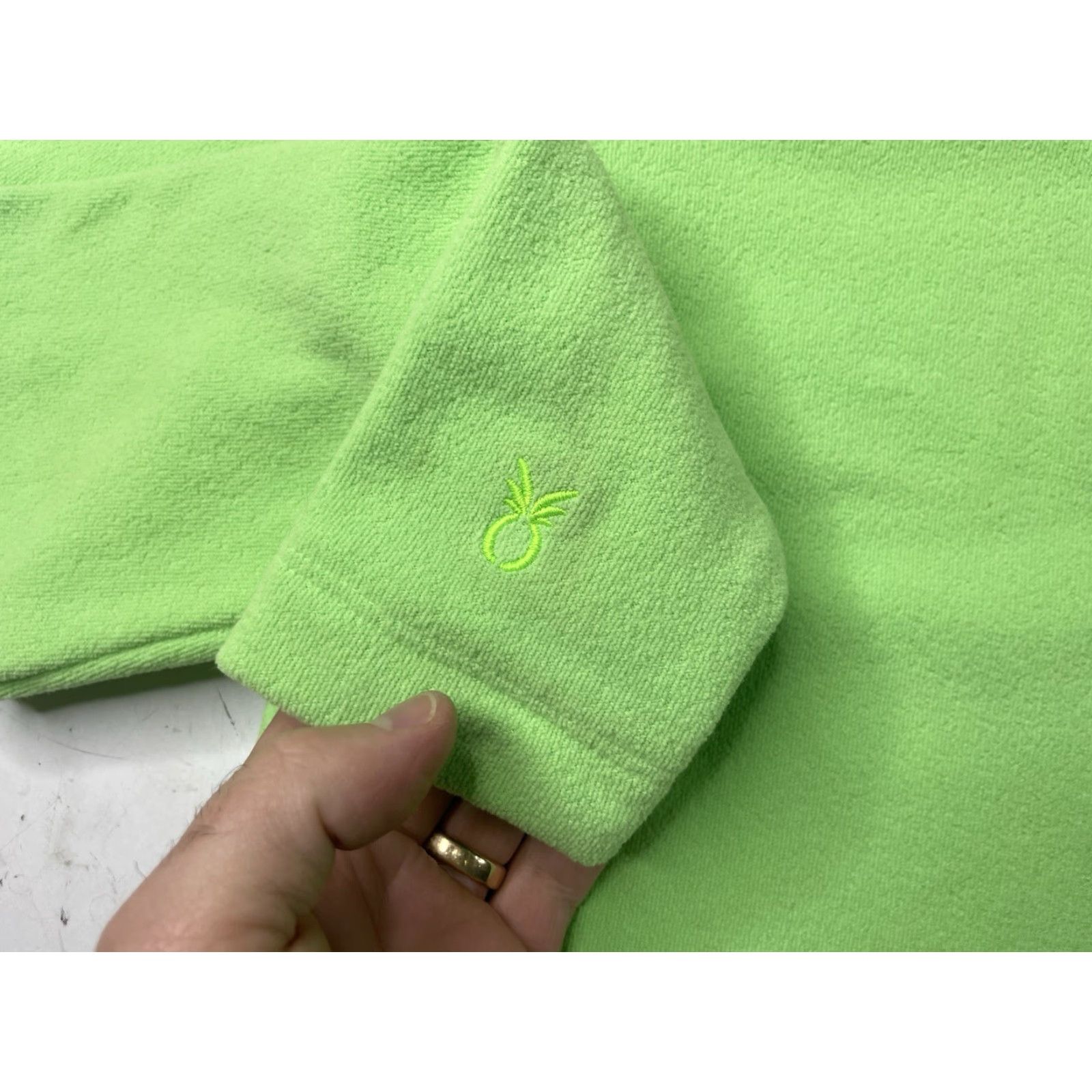 Vintage Dudley Stephens Woman’s Sweater Turtleneck Fleece Green Small M Long Sleeve Pullover Cozy Modern Size M / US 6-8 / IT 42-44 - 2 Thumbnail