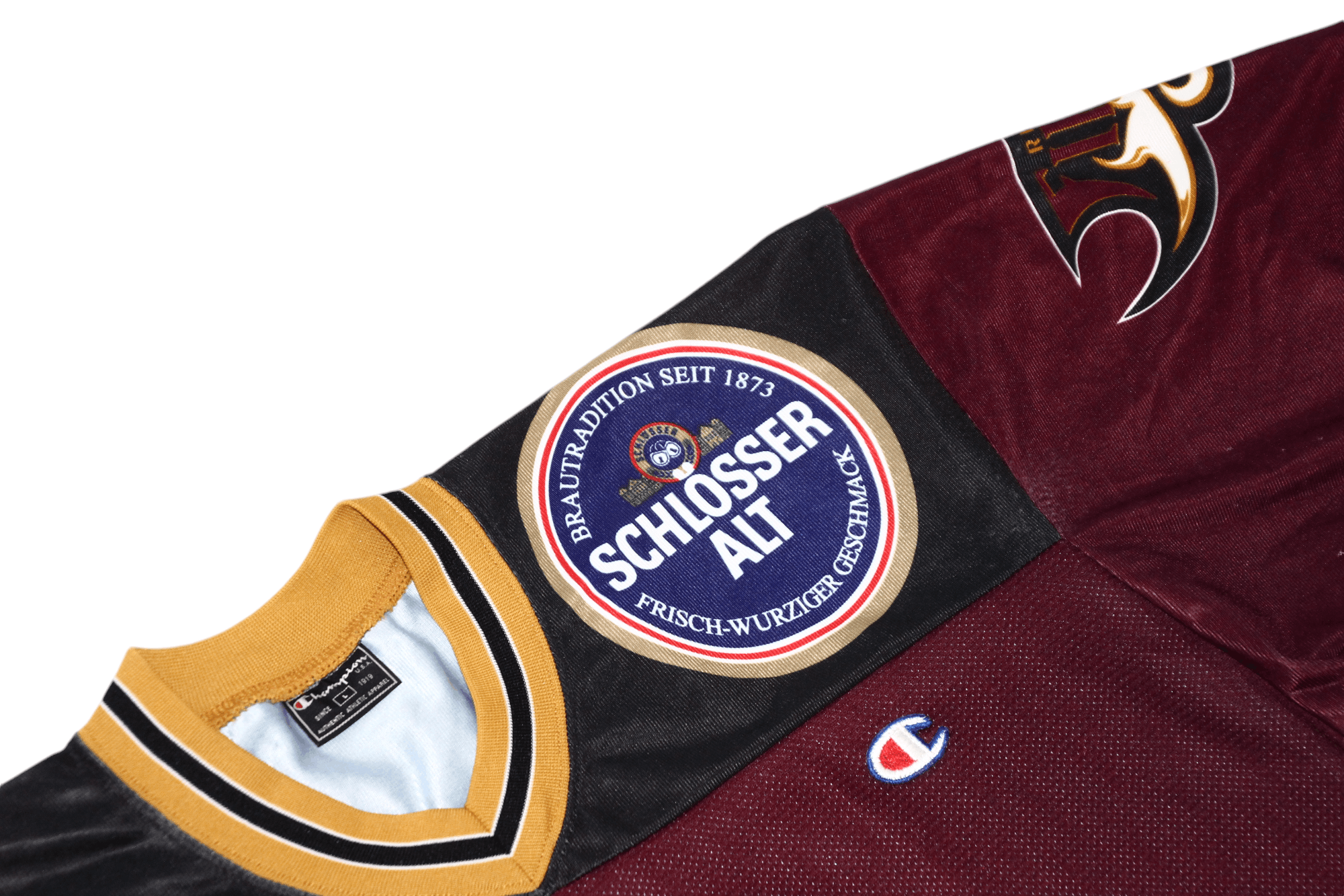 Champion RARE 00's Rhein Fire NFL European League of Football Jersey Size US L / EU 52-54 / 3 - 7 Thumbnail