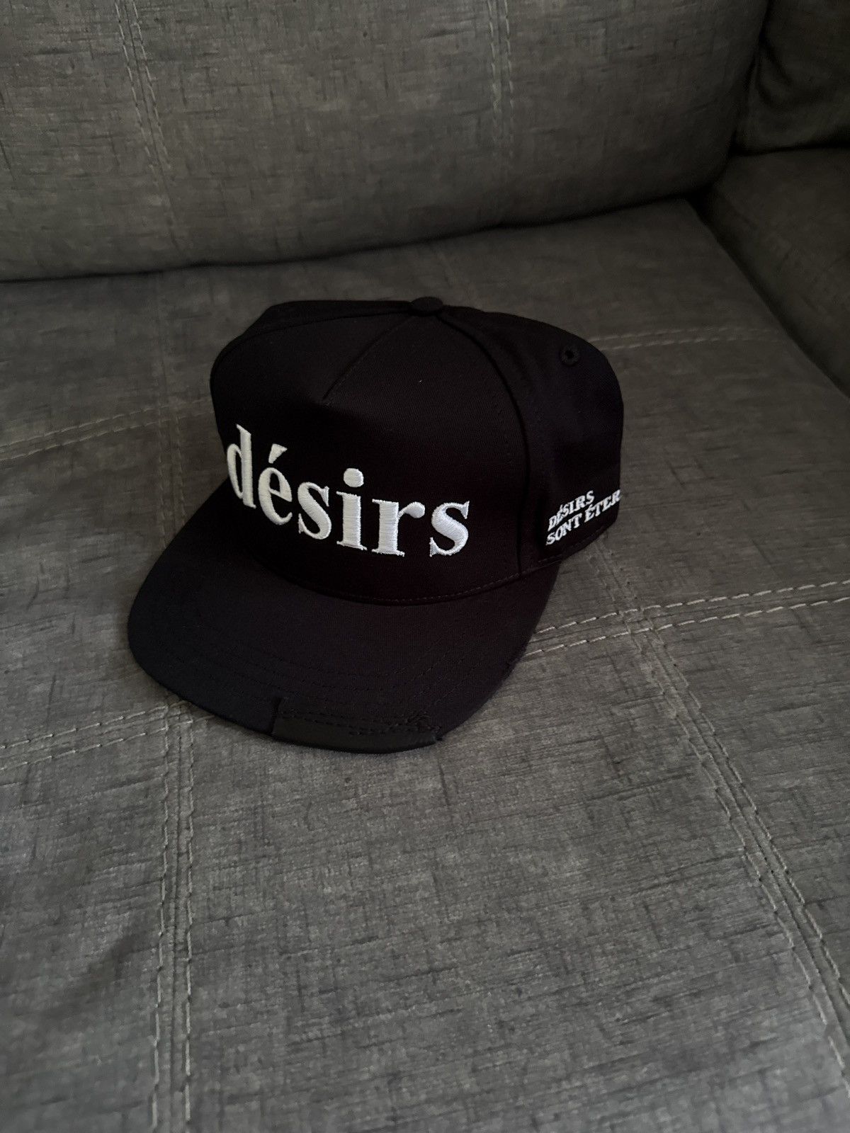 Other Matiere de Desirs Leather Patch Logo Black Hat Size ONE SIZE - 1 Preview