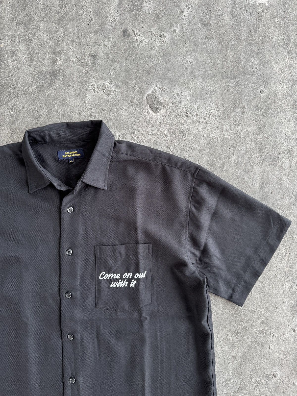 Japanese Brand Splendid Satisfaction Shirt Button Ups Size US XXL / EU 58 / 5 - 4 Thumbnail