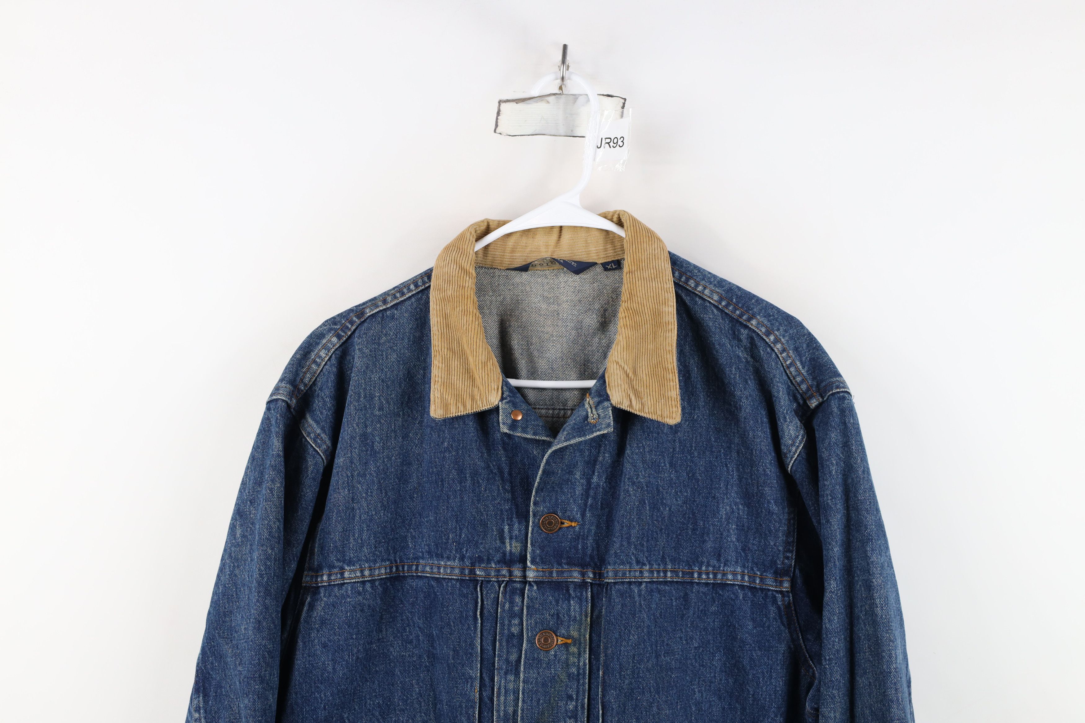 Ralph Lauren Vintage 70s 80s Ralph Lauren Denim Jean Trucker Jacket USA Size US XL / EU 56 / 4 - 2 Thumbnail