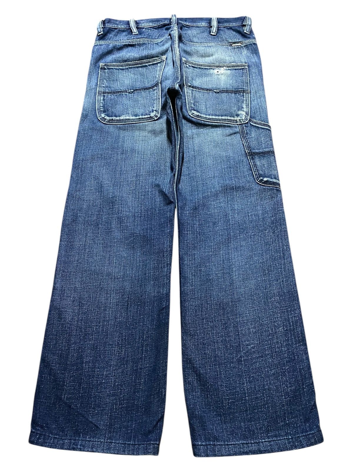 Diesel Black Gold Vintage Diesel New-Zulow (008TE) Distressed Loose Jeans Size US 30 / EU 46 - 2 Thumbnail