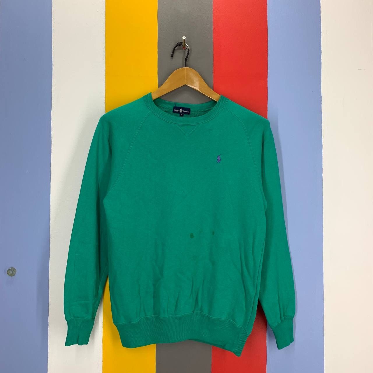 Ralph Lauren Vintage RALPH LAUREN Crew Neck Sweatshirt #2255/23 Size US S / EU 44-46 / 1 - 1 Thumbnail