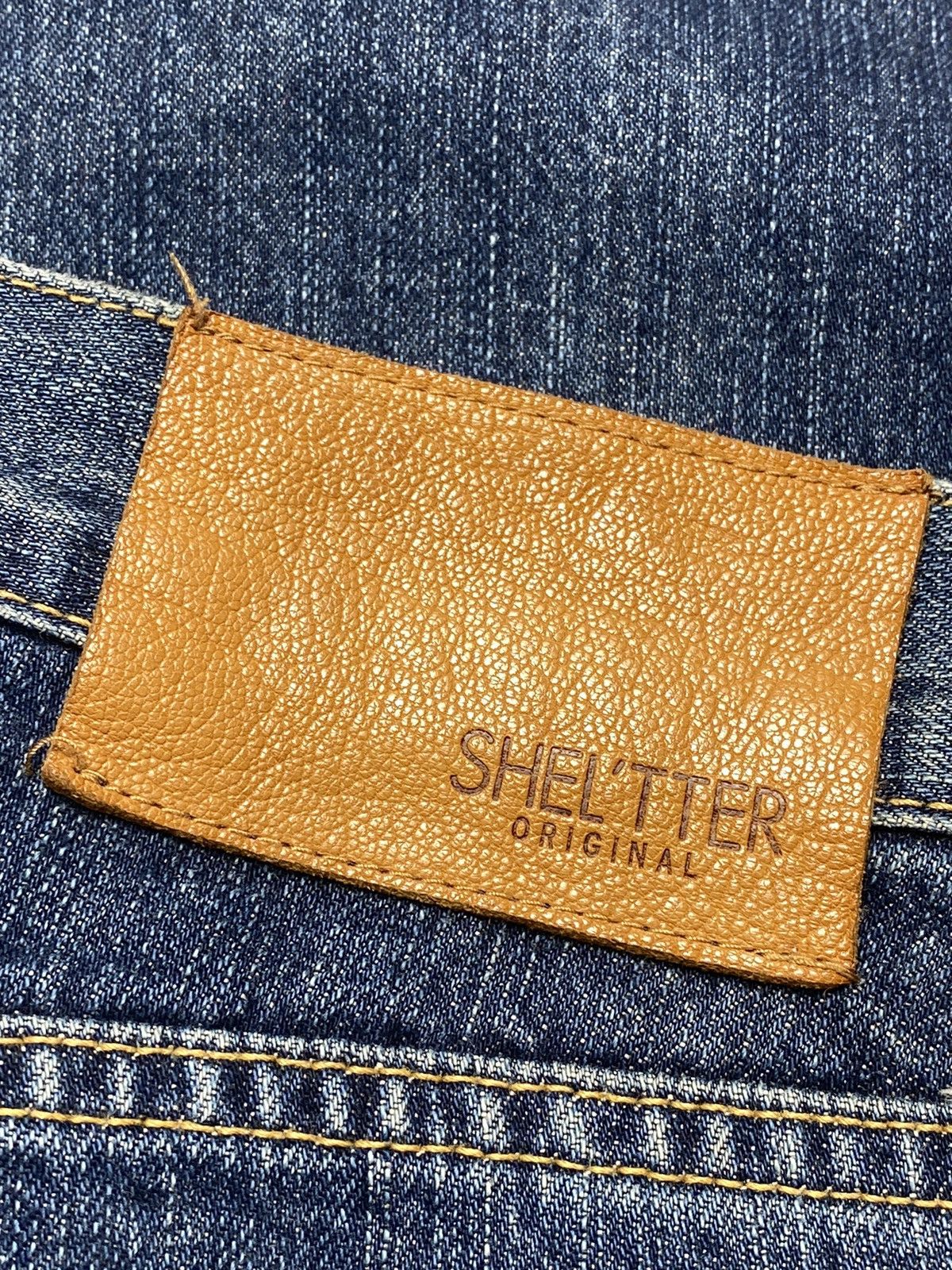 GOSTAR DE FUGA 2000s Shel’tter - Super Flared Denim Pants Size US 28 / EU 44 - 7 Thumbnail