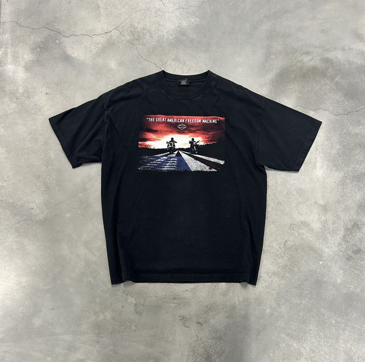 Harley Davidson × Vintage Vintage 2000 Harley Davison Tee Size US XXL / EU 58 / 5 - 1 Thumbnail