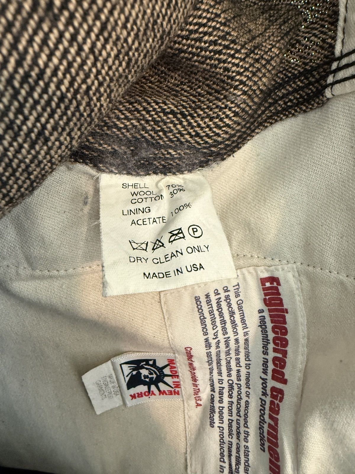 Engineered Garments Engineered Garments Wool Cargo Pant Size US 33 - 8 Thumbnail