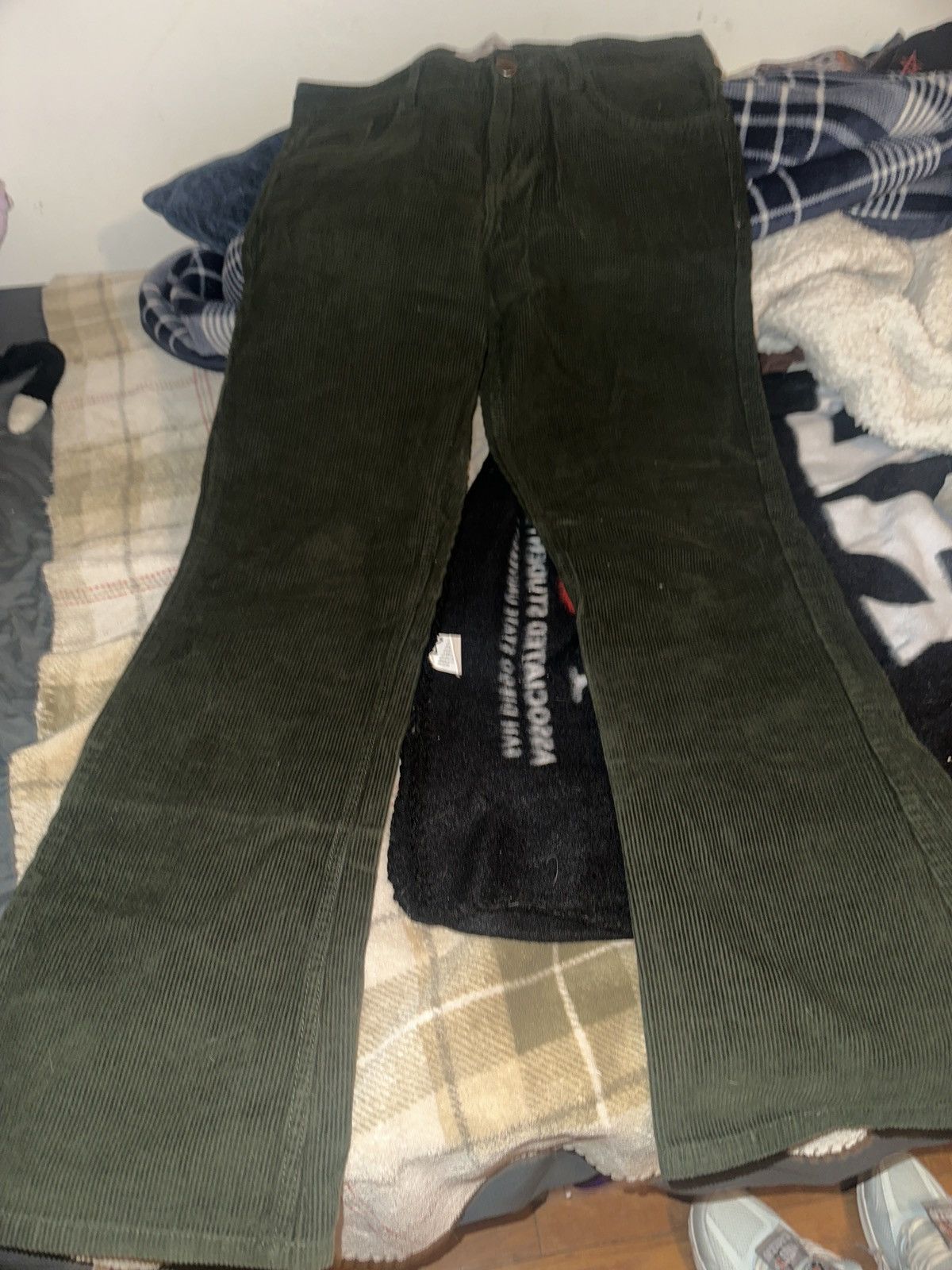 Other Madcap England Green Corduroy flare pants Size US 30 / EU 46 - 3 Thumbnail