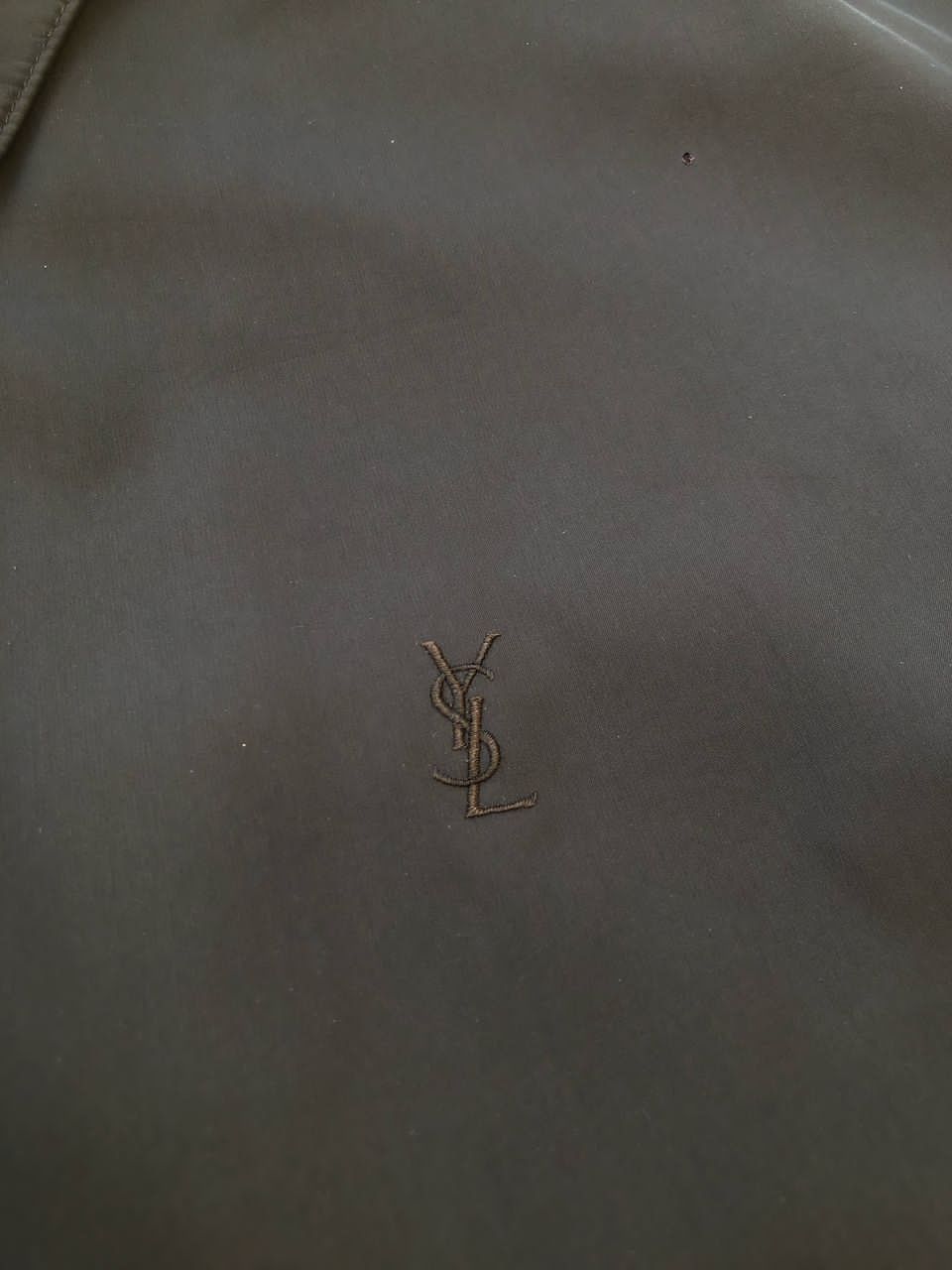 Vintage × Yves Saint Laurent Vintage 90s YSL Yves Saint Laurent Long Jacket Size US L / EU 52-54 / 3 - 6 Thumbnail