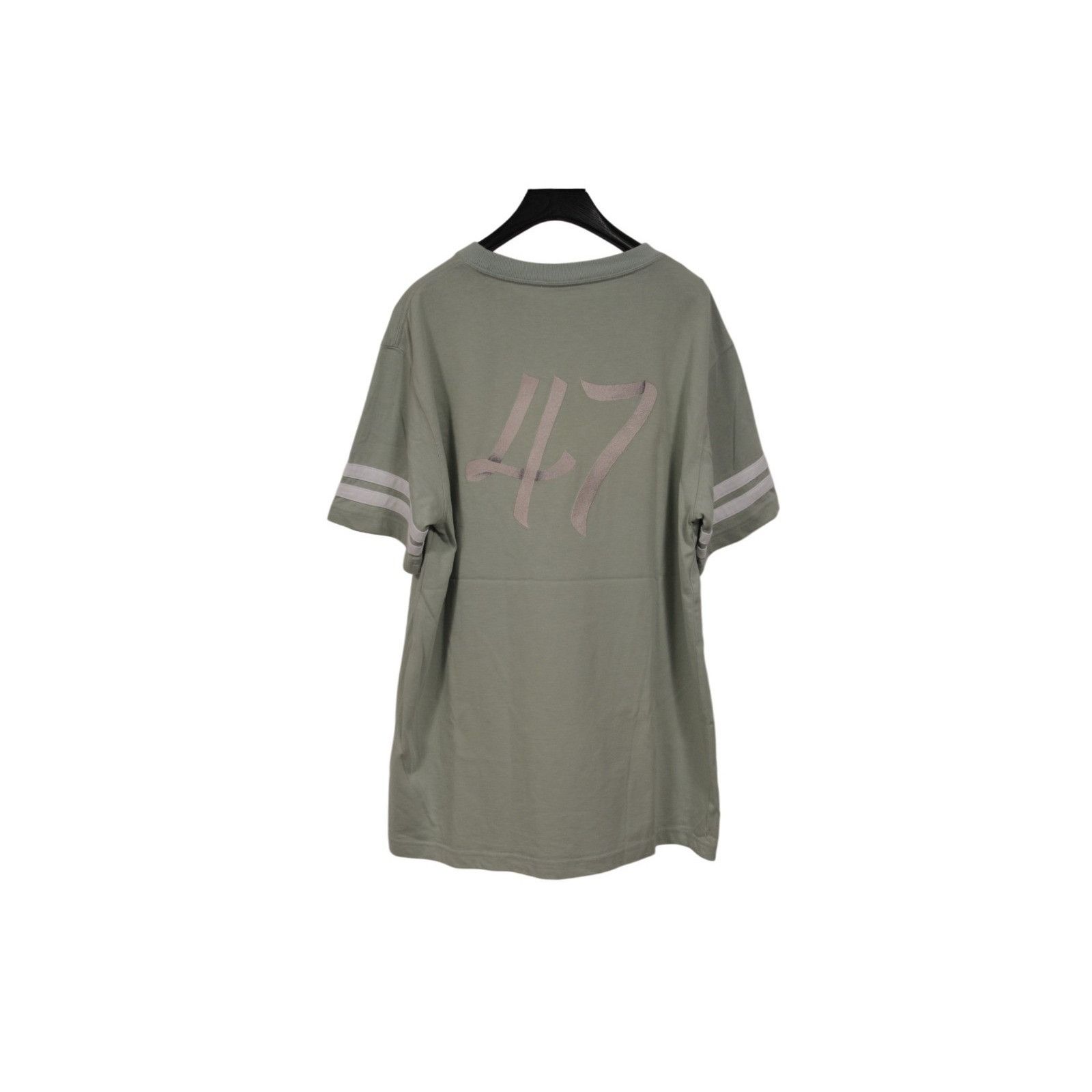 Dior 47 Logo T Shirt Mint Green Grey Cotton Size US M / EU 48-50 / 2 - 2 Thumbnail