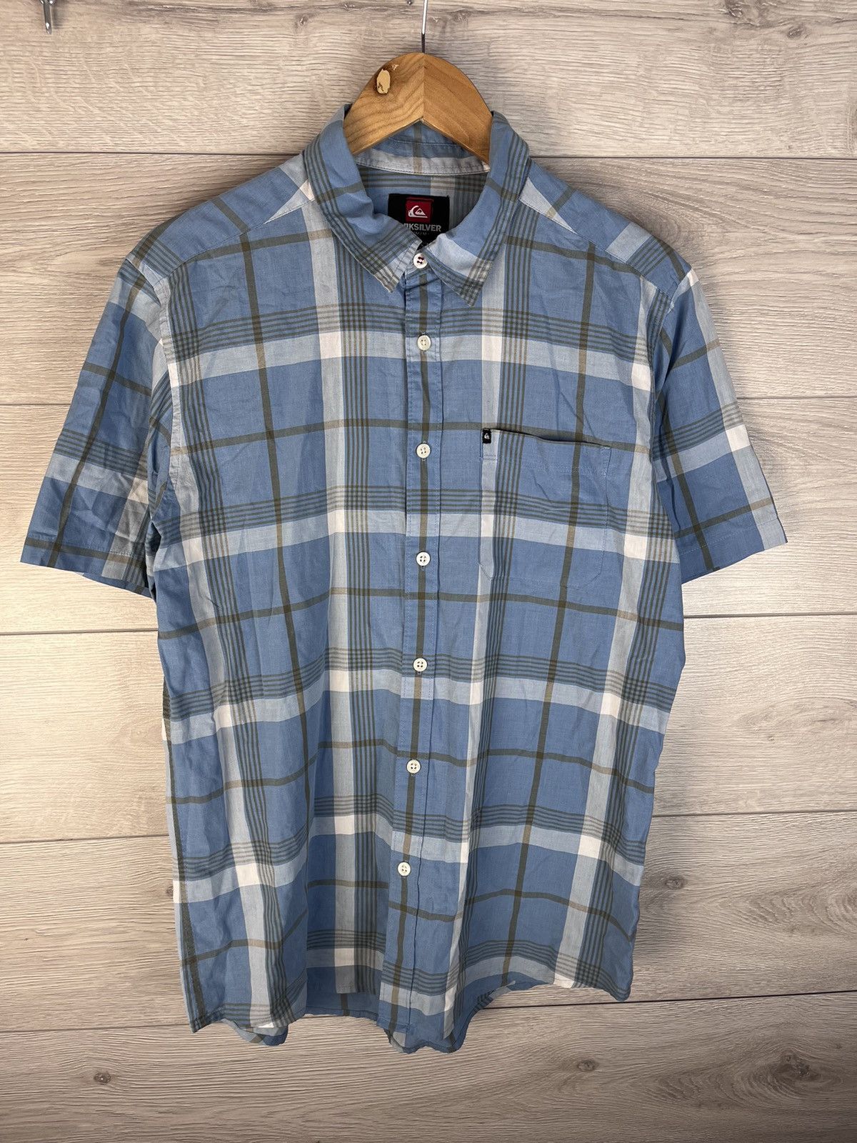 Quiksilver Vintage men’s shirt Quiksilver size M outdoor street Size US M / EU 48-50 / 2 - 4 Thumbnail
