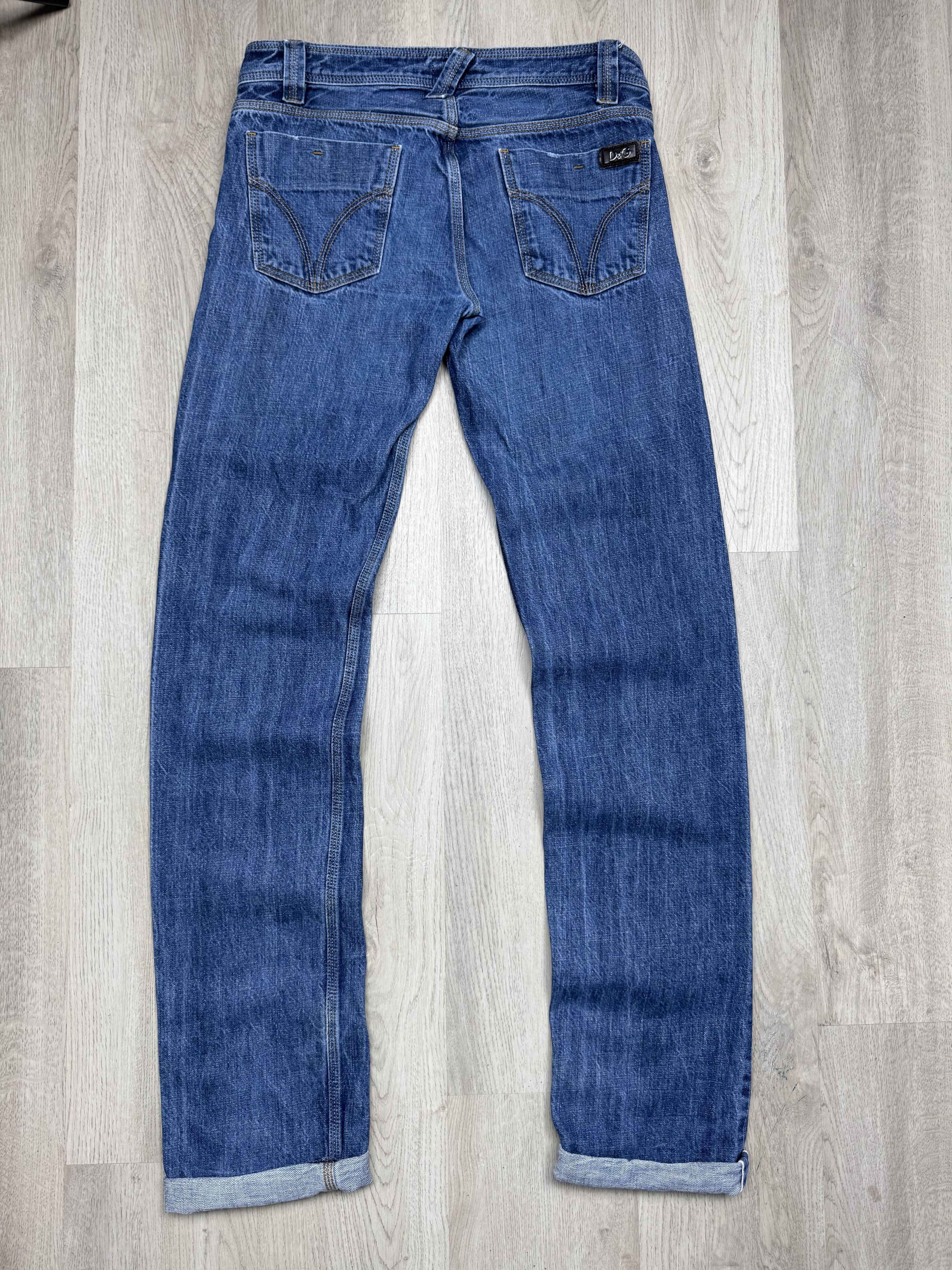 Dolce & Gabbana Dolce & Gabbana Vintage Womens Salvage Denim Pants Jeans Size 30" / US 8 / IT 44 - 8 Thumbnail