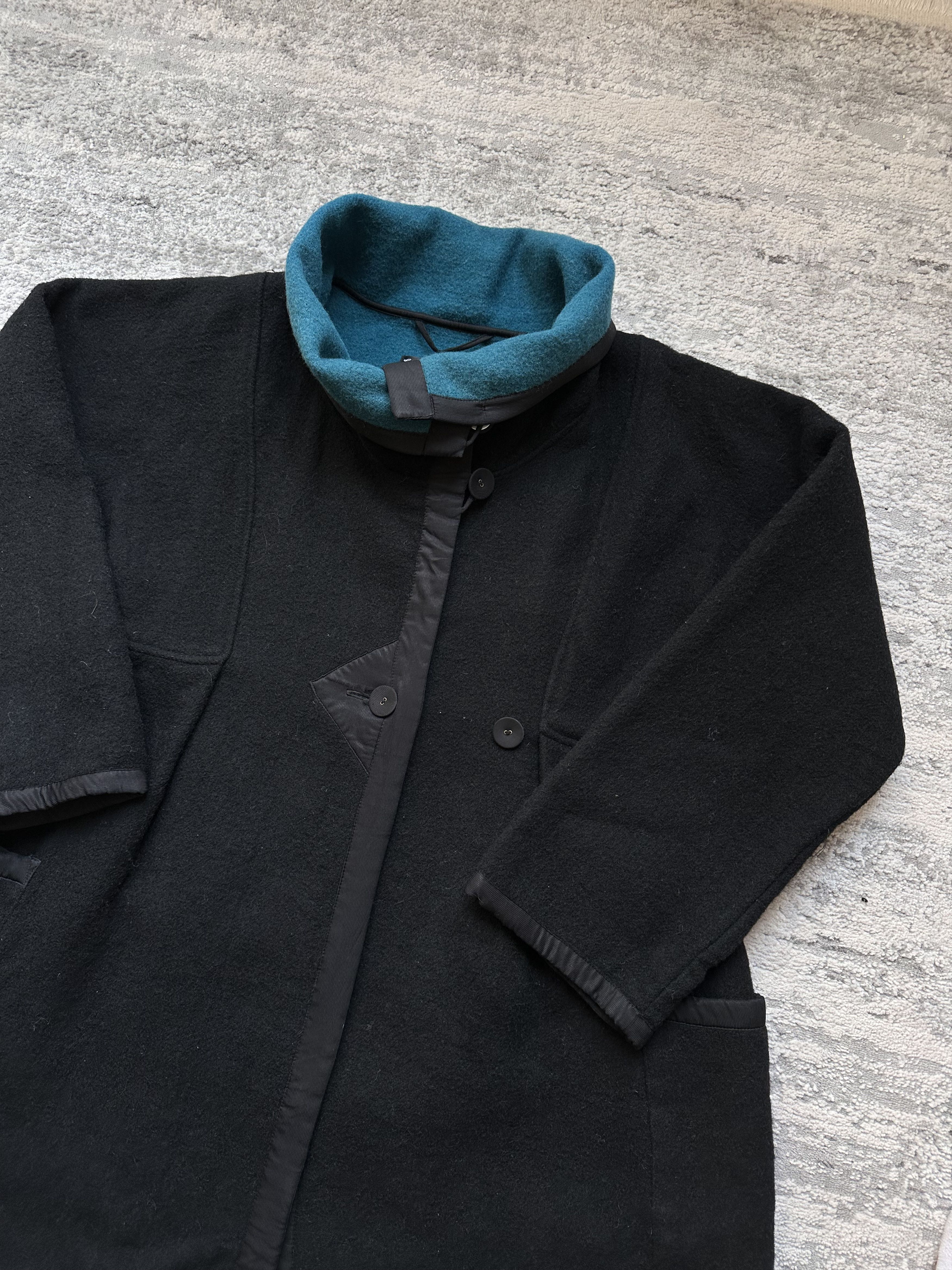 Gudrun Sjoden Gudrun Sjoden Avant Garde Wool Coat Size S / US 4 / IT 40 - 3 Thumbnail