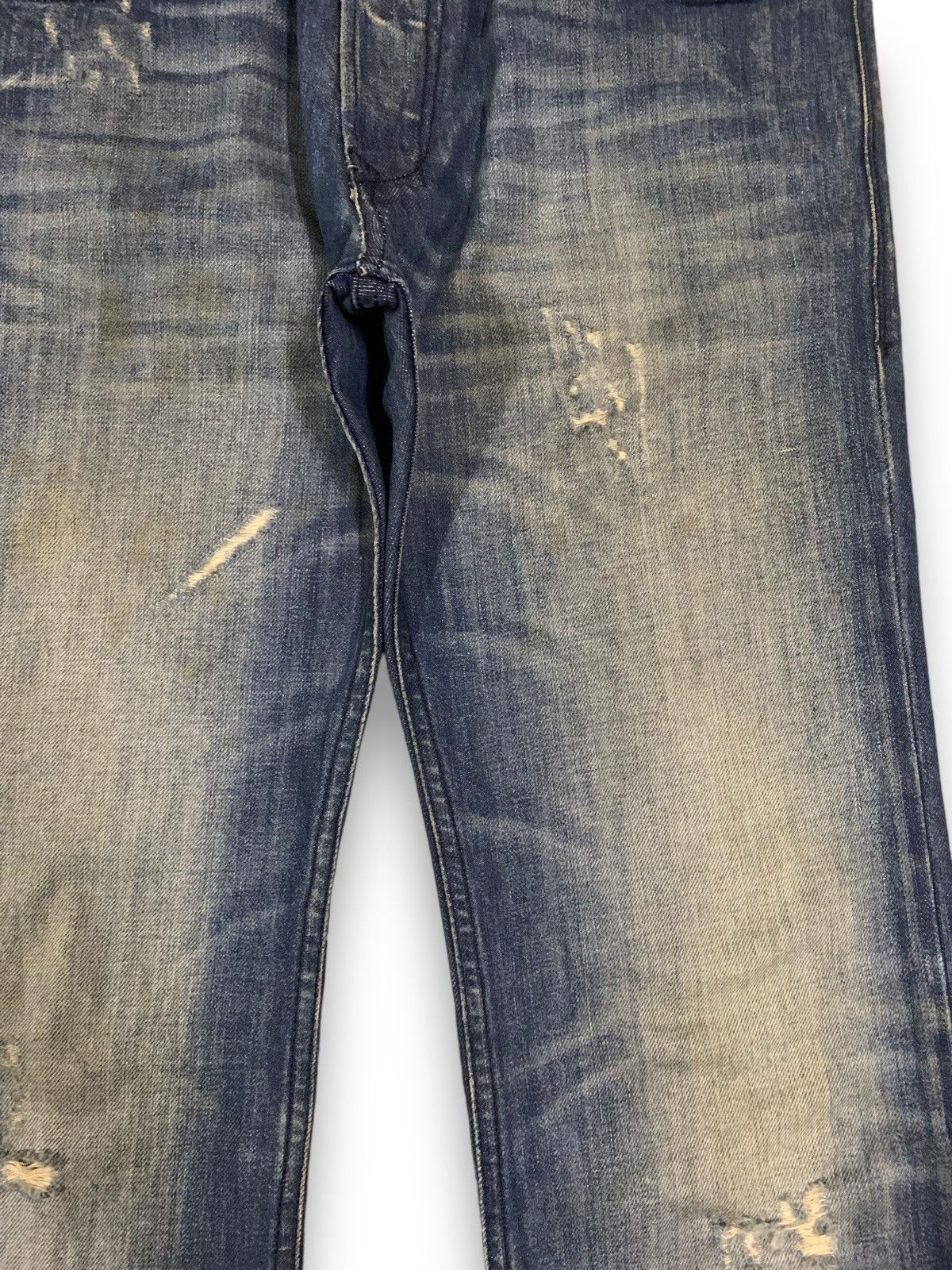 Diesel Vintage Diesel Industry Safado Mud Wash Button Fly Jeans Size US 31 - 8 Thumbnail