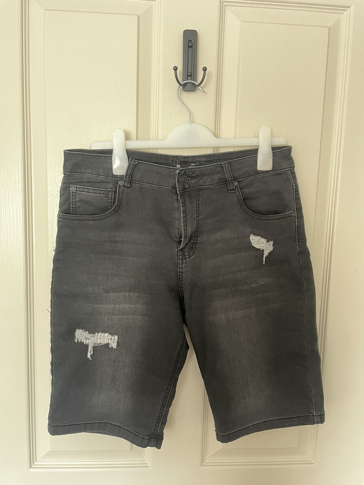 Other Black ripped denim shorts - Jay jays Size 32" / US 10 / IT 46 - 1 Thumbnail
