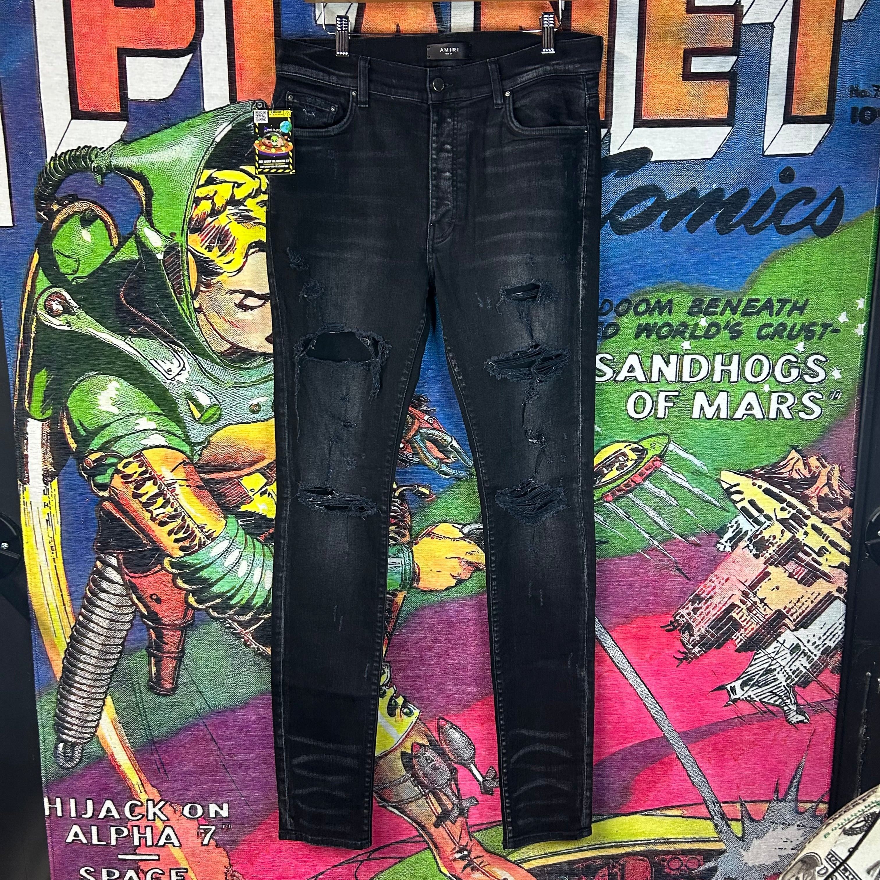 amiri jeans size 34