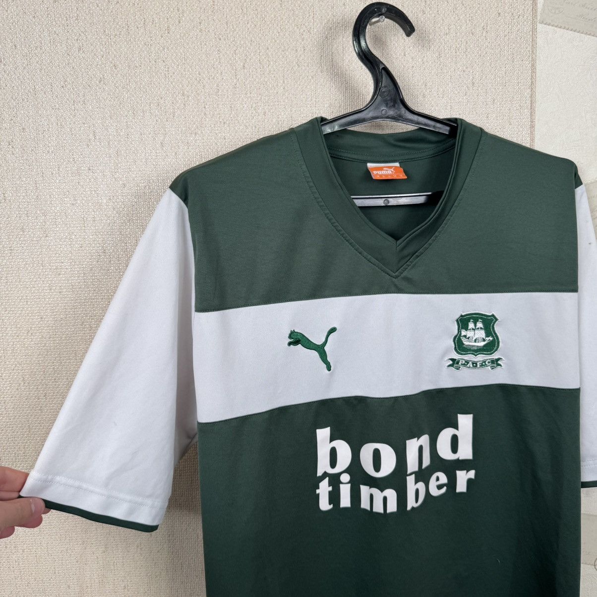 Puma Puma Plymouth Argyle Jersey 2012/2013 Home Football Soccer Size US XL / EU 56 / 4 - 8 Thumbnail
