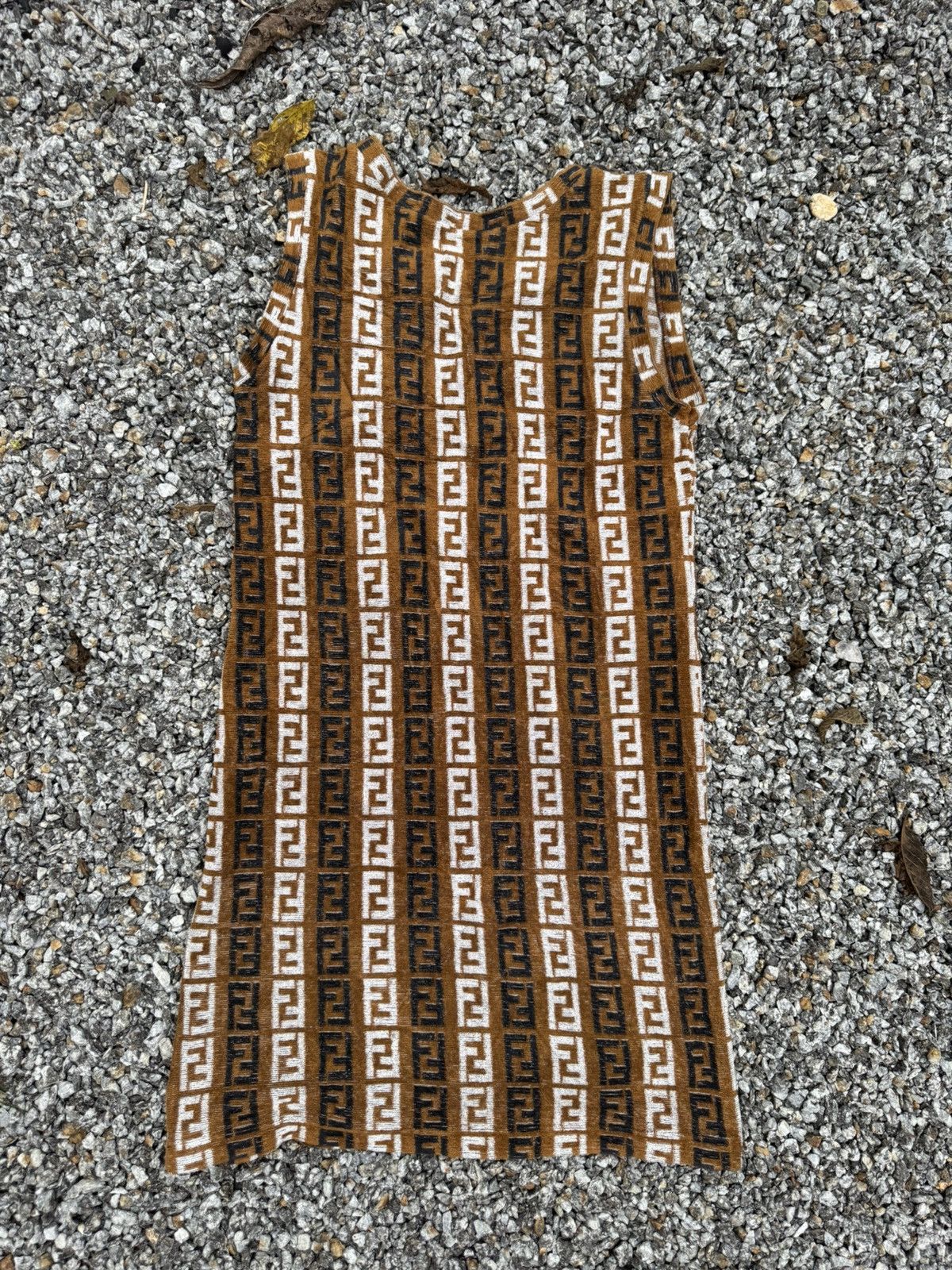 Fendi FENDI SLEEVELESS DRESS BROWN Size M / US 6-8 / IT 42-44 - 8 Thumbnail