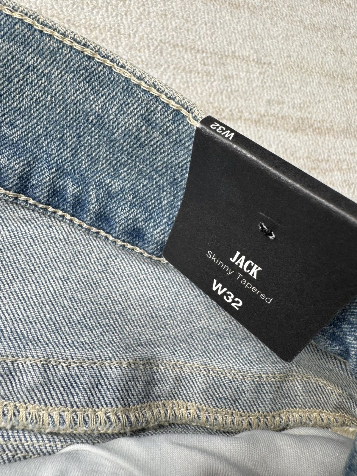 True Religion JACK skinny taped jean 32 Size US 32 / EU 48 - 5 Thumbnail