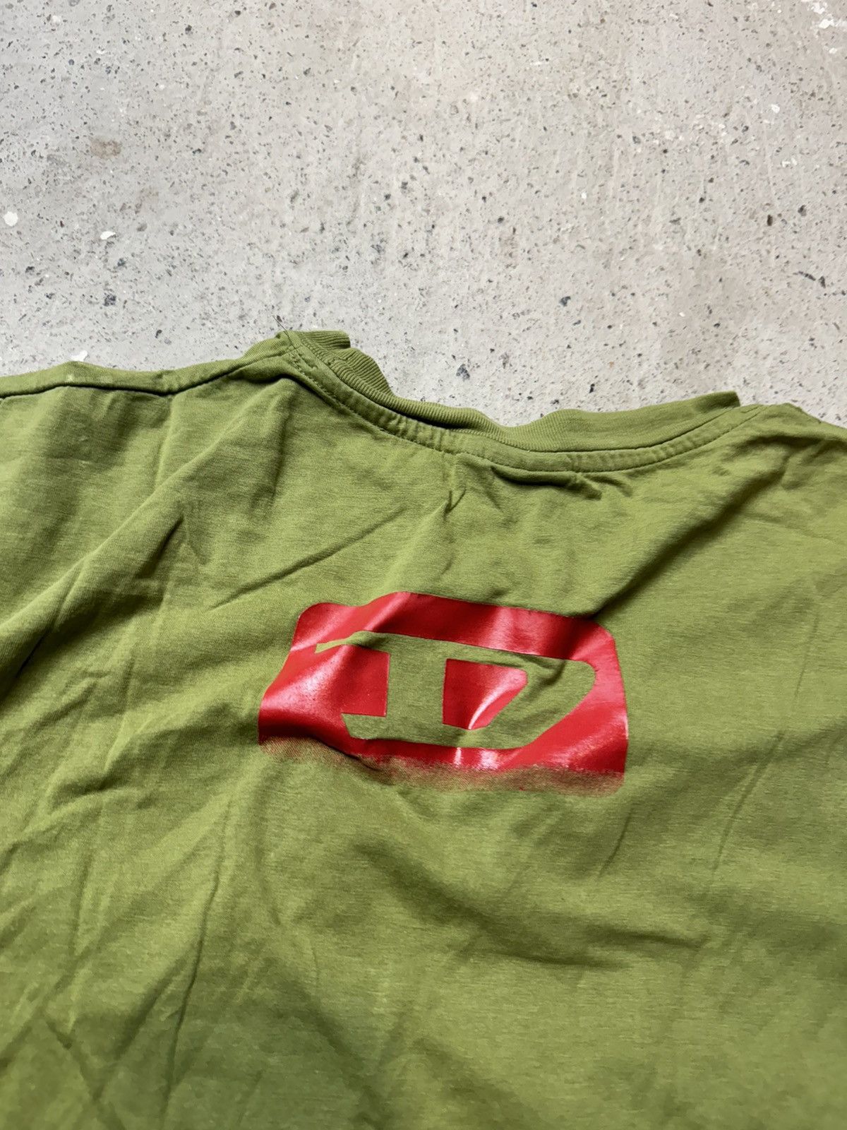 Japanese Brand × Vintage Vintage Y2K Diesel Style Punk Big Archive Logo T Shirt Size US L / EU 52-54 / 3 - 9 Thumbnail