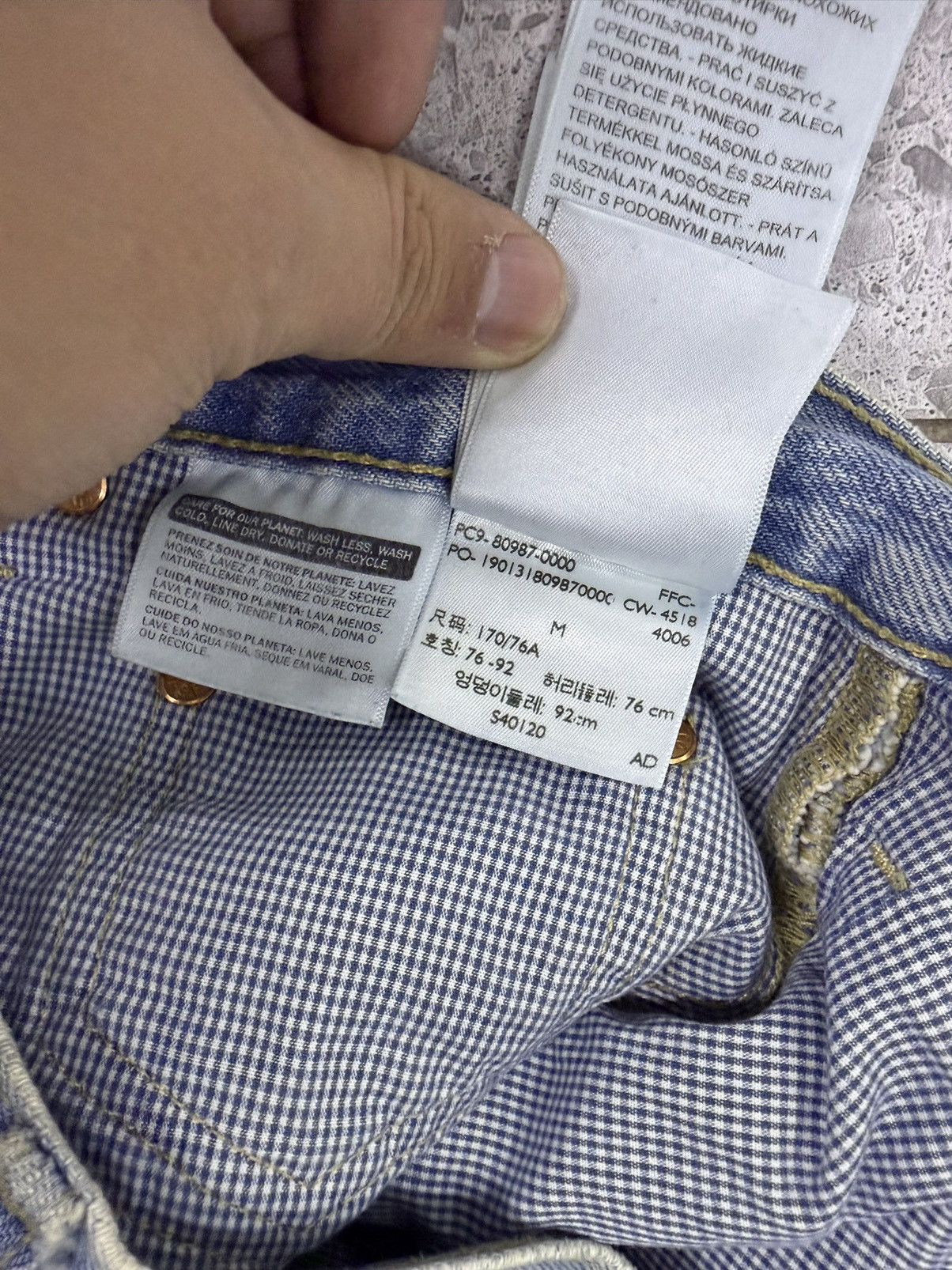 Vetements Vetements 18aw destroyed denim Size US 33 - 9 Thumbnail