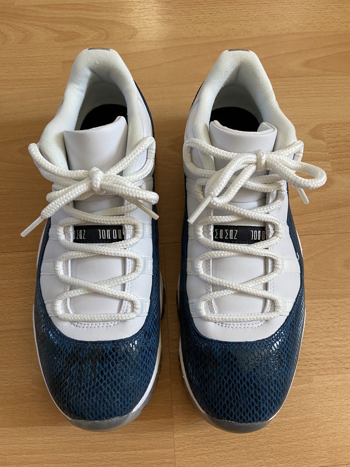 Jordan Brand × Nike Air Jordan 11 Retro Low ‘Navy Snakeskin’ Size US 10 / EU 43 - 3 Thumbnail
