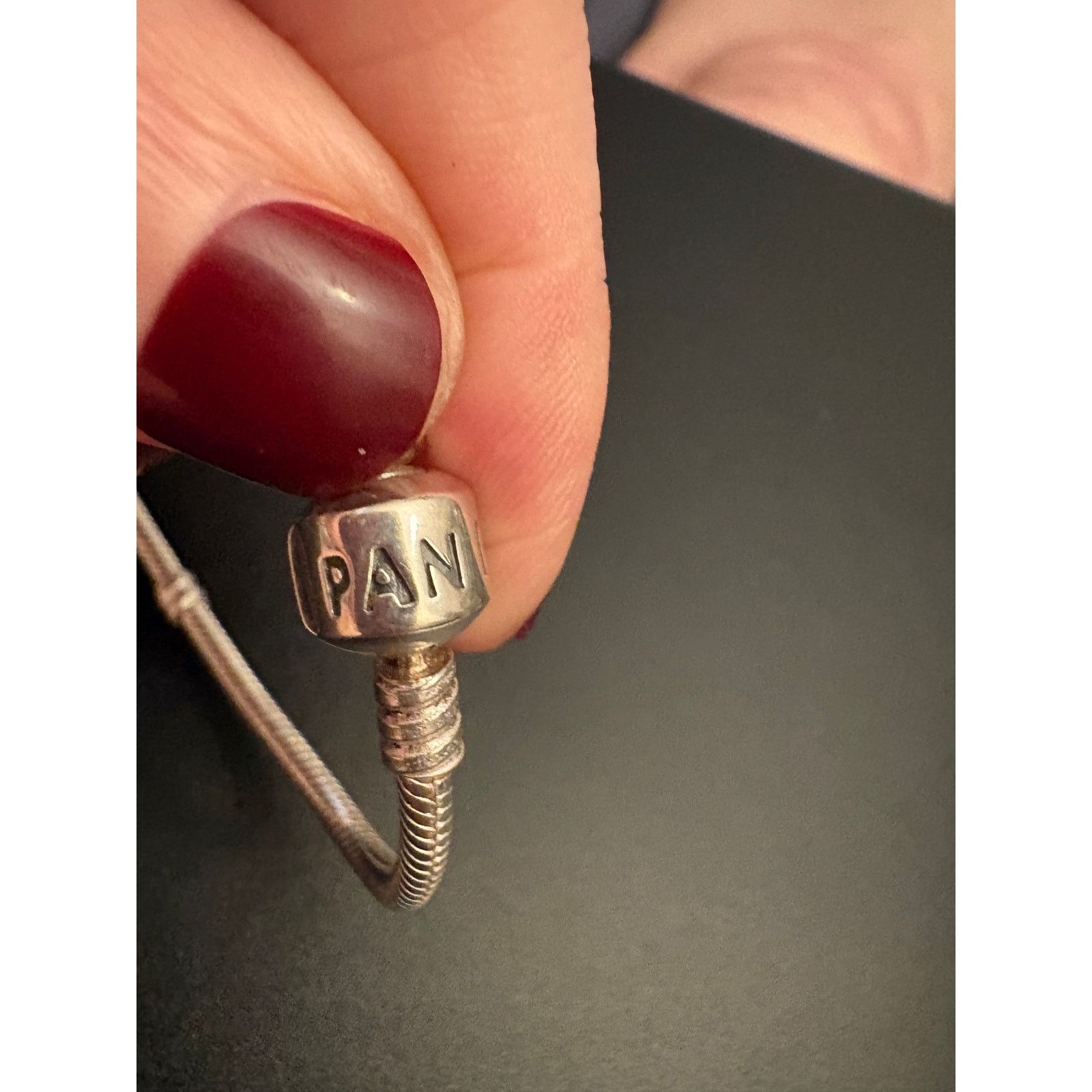 pandora Pandora Sterling Silver Charm Bracelet 925 ALE 7.5” Size ONE SIZE - 4 Thumbnail