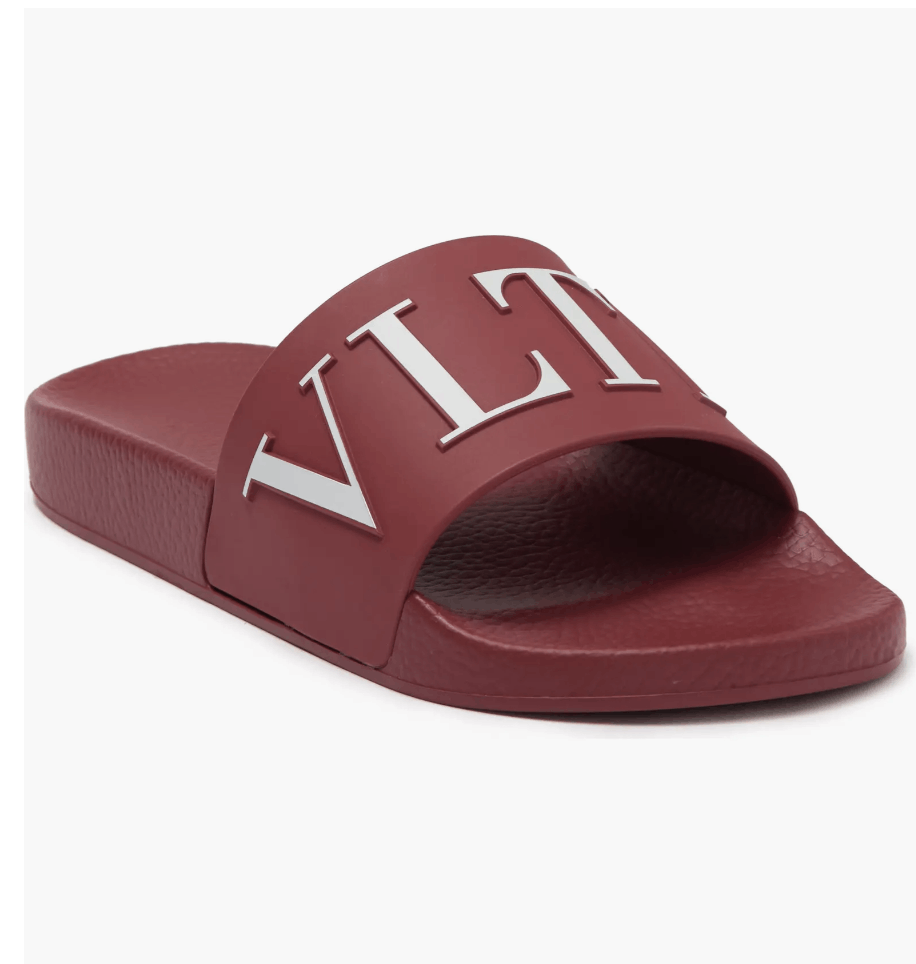 Valentino VALENTINO GARAVANI Logo Slide Sandal Size US 12 / EU 45 - 1 Thumbnail