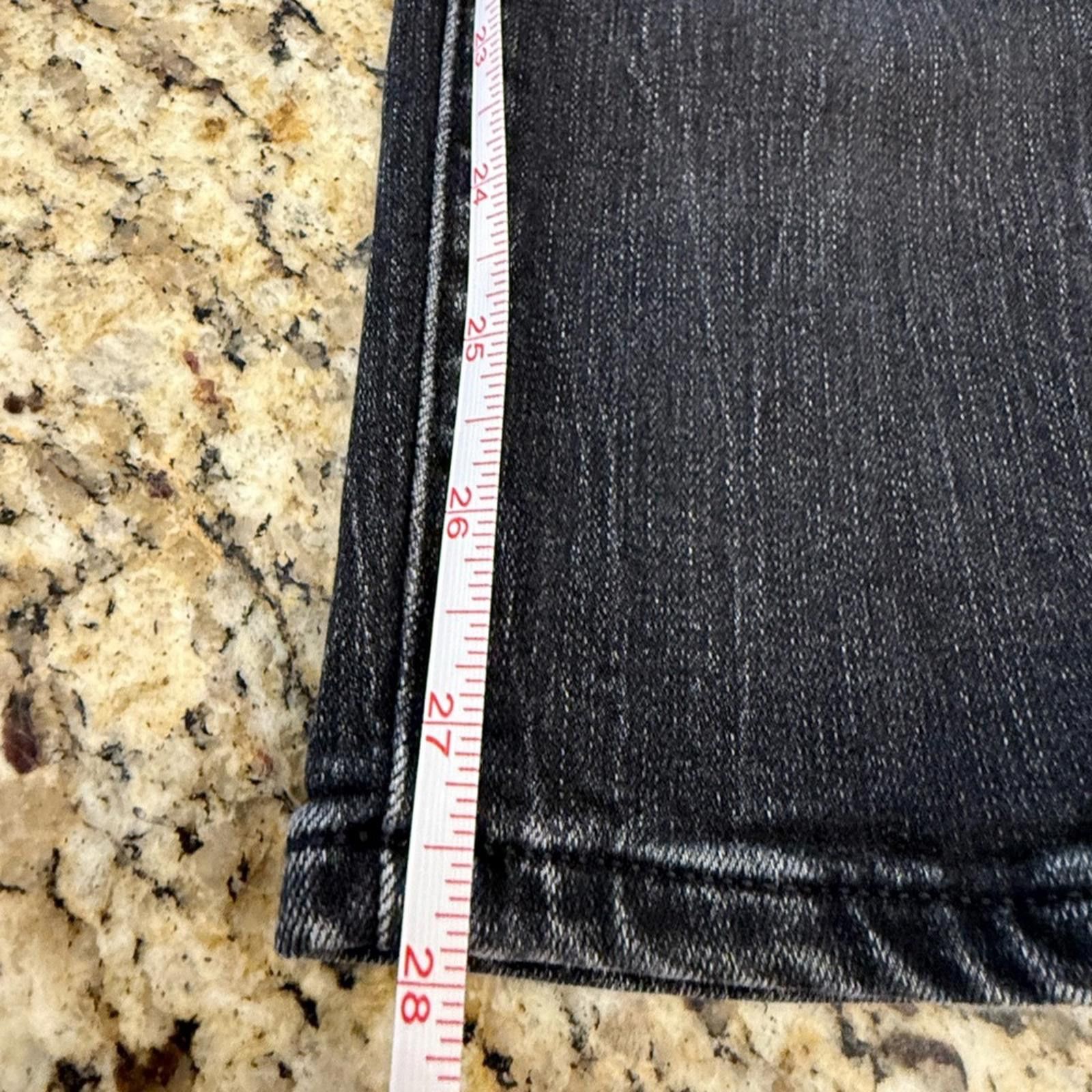 Other Athleta burnout black distressed skinny jeans SZ 0 Size 25" / US 0 / IT 36 - 9 Thumbnail