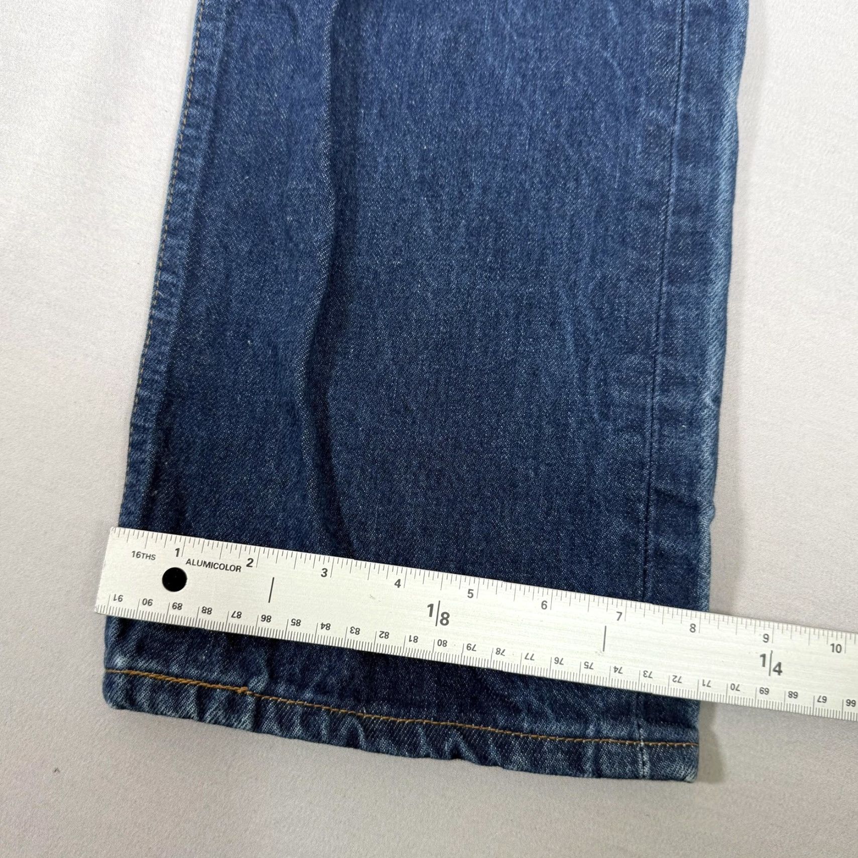 Levi's VINTAGE Levi's Jeans Mens 34x29 Blue 501 Straight Fit Denim Pants Western 90s Size US 34 / EU 50 - 6 Thumbnail