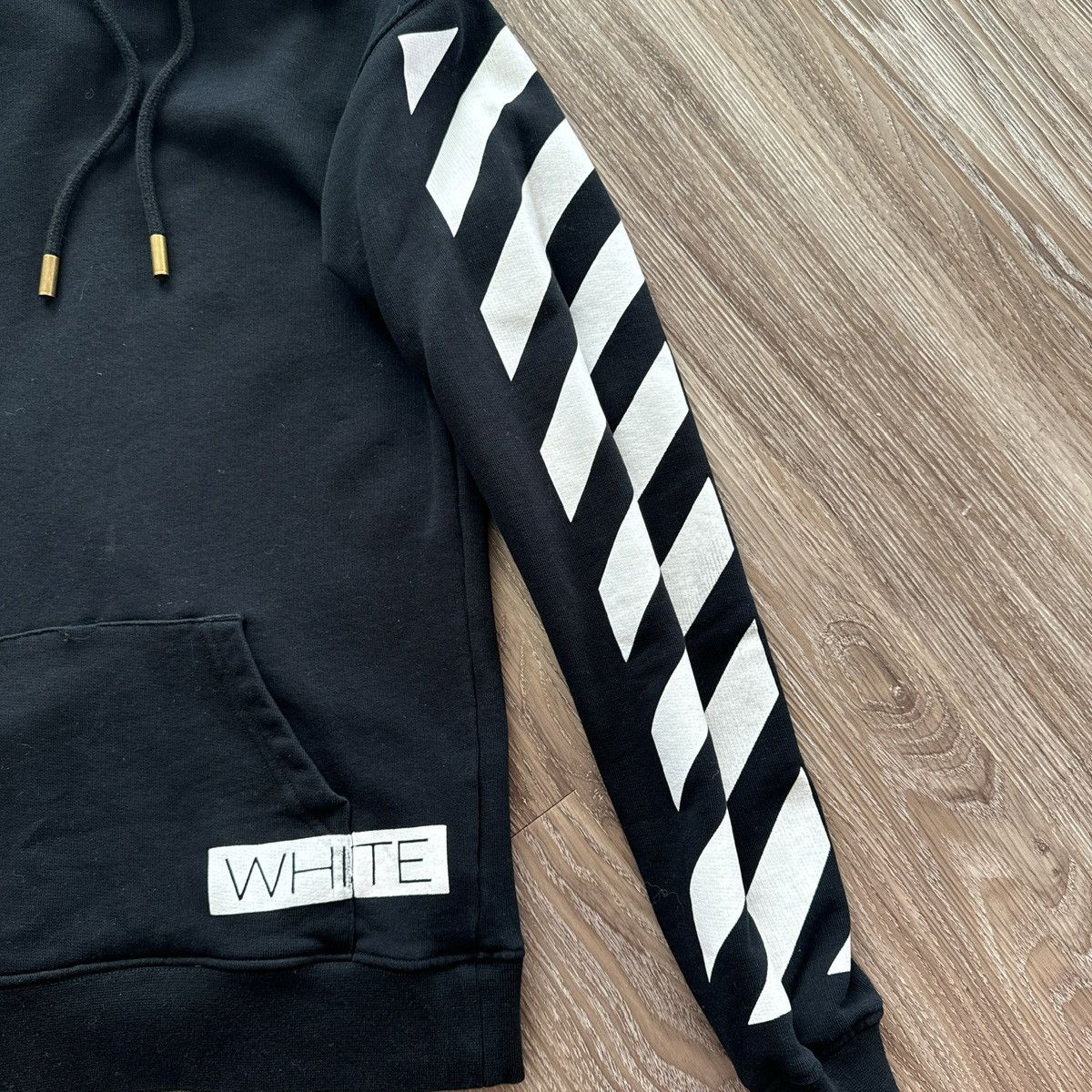 Designer × Off-White Off-White 'Blue Collar' Hoodie Size US XS / EU 42 / 0 - 3 Thumbnail