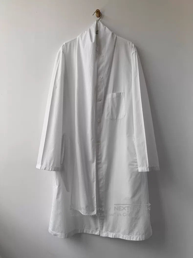 Yohji Yamamoto Yohji Yamamoto 19SS Long Lined Windbreaker with Floating N Size US XL / EU 56 / 4 - 1 Thumbnail