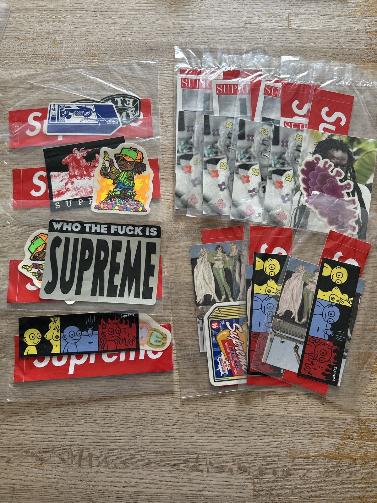 supreme nun stickers