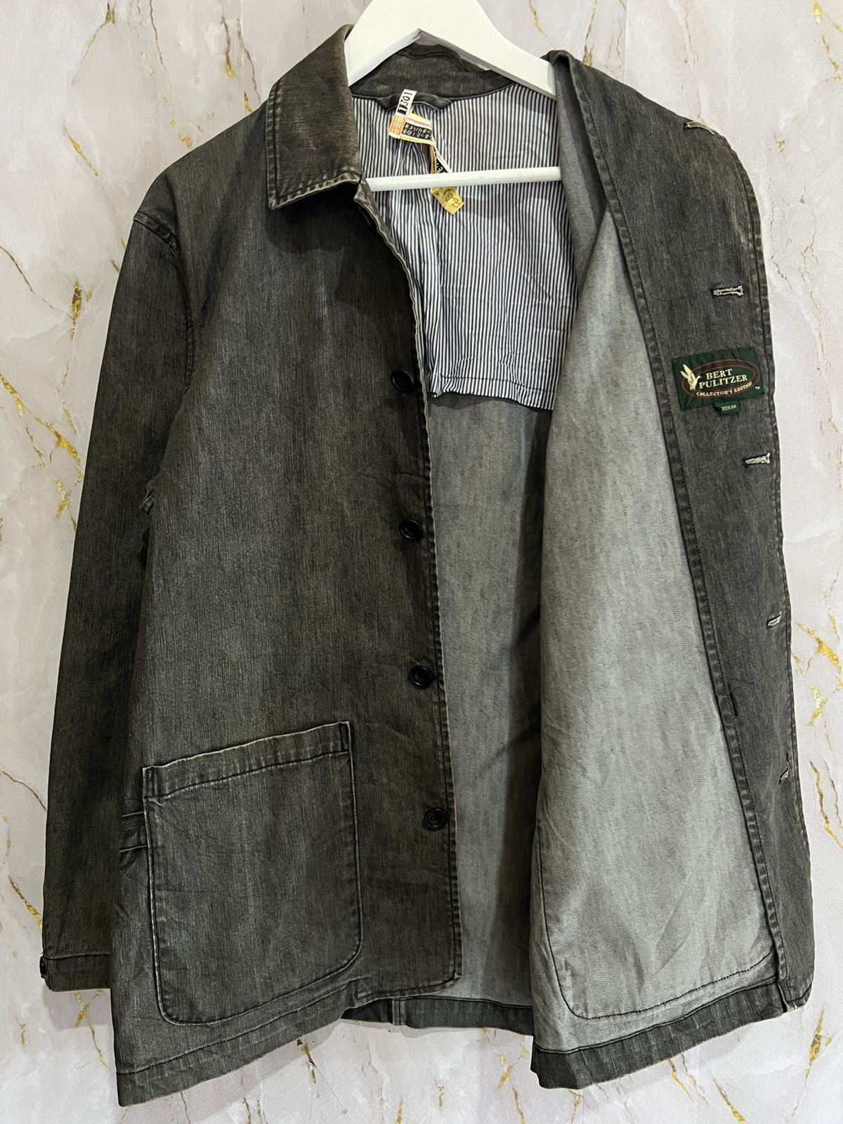 Japanese Brand BERT PULITZERT DENIM JACKET Size US M / EU 48-50 / 2 - 3 Thumbnail
