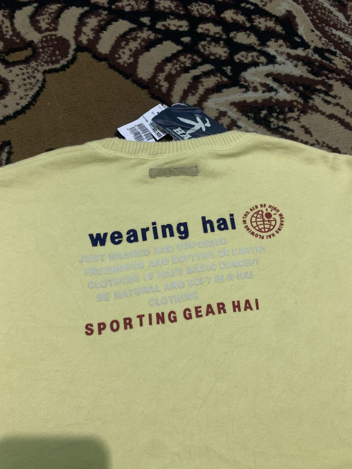 Hai Sporting Gear 1990s Hai Sporting Gear Label Patch Sweatshirt Size US L / EU 52-54 / 3 - 4 Thumbnail