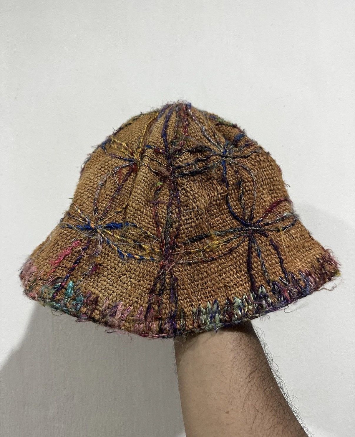 Japanese Brand VTG Hemp Patchwork Style Kapital Hat Size ONE SIZE - 1 Thumbnail